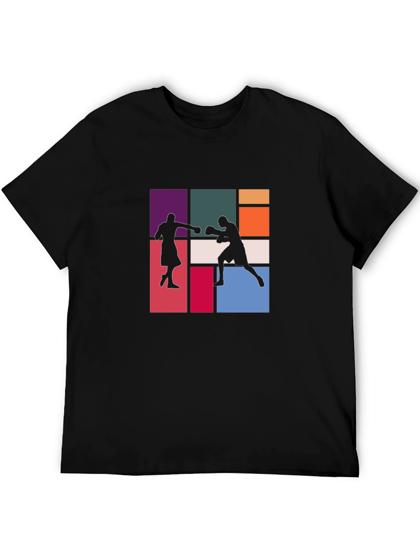 Retro Boxing Silhouette T-Shirt