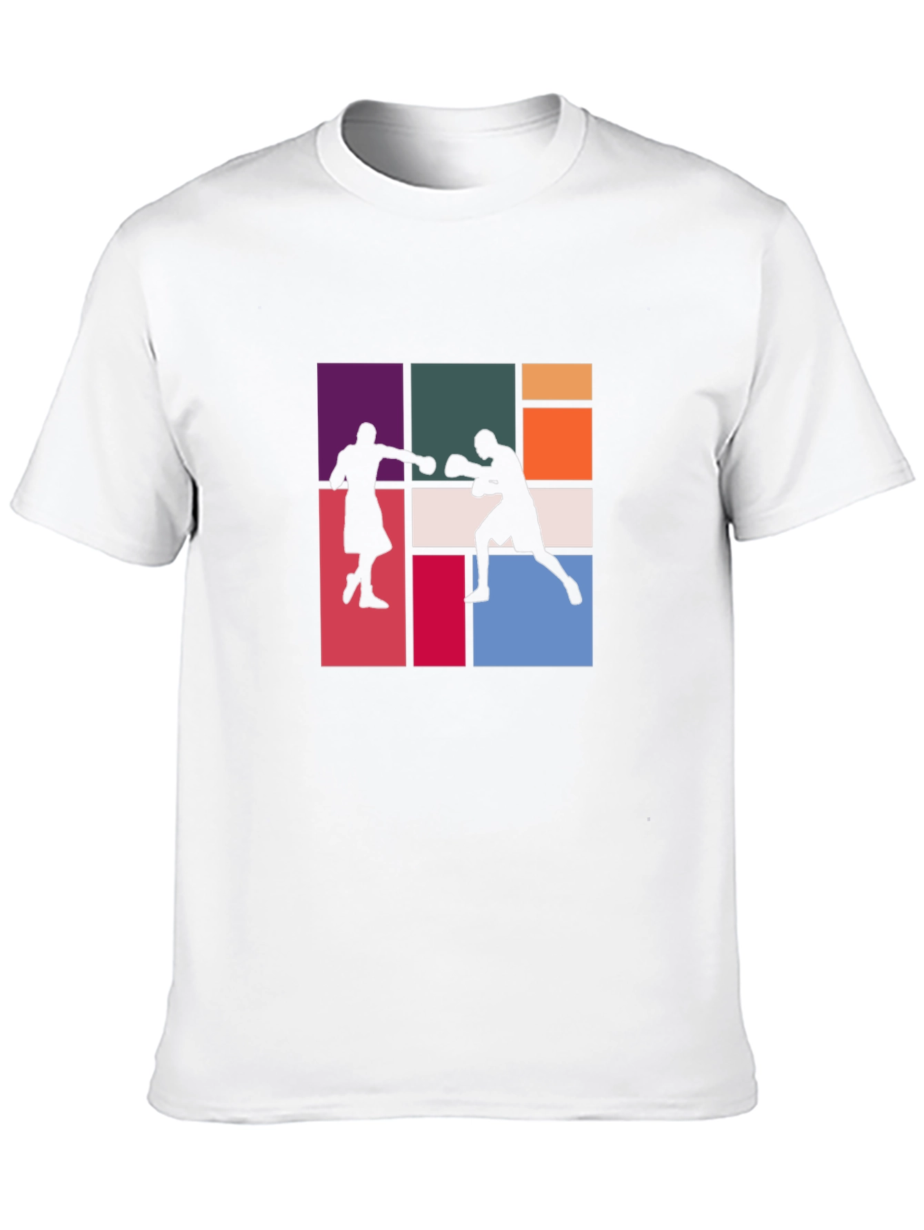 Retro Boxing Silhouette T-Shirt