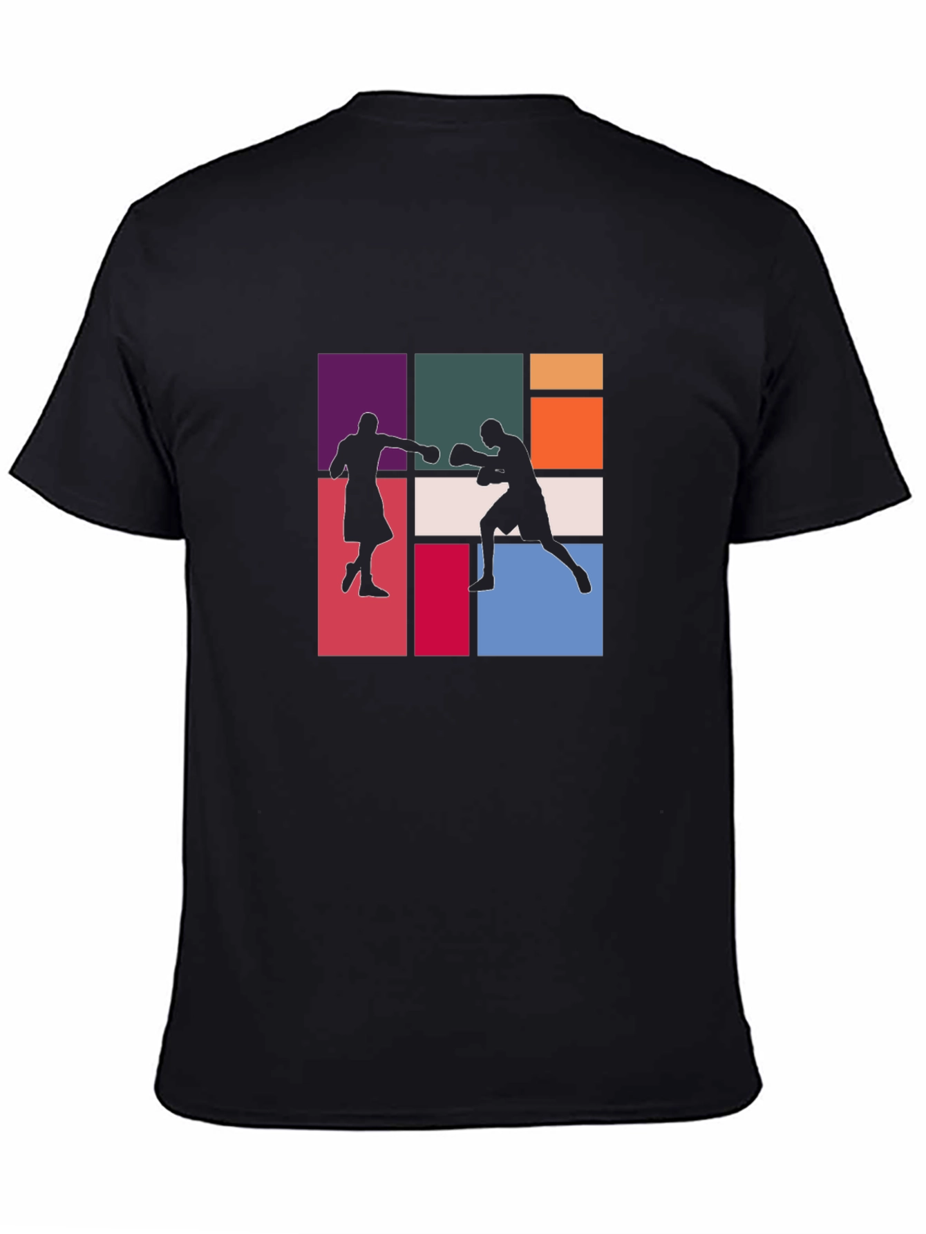 Retro Boxing Silhouette T-Shirt