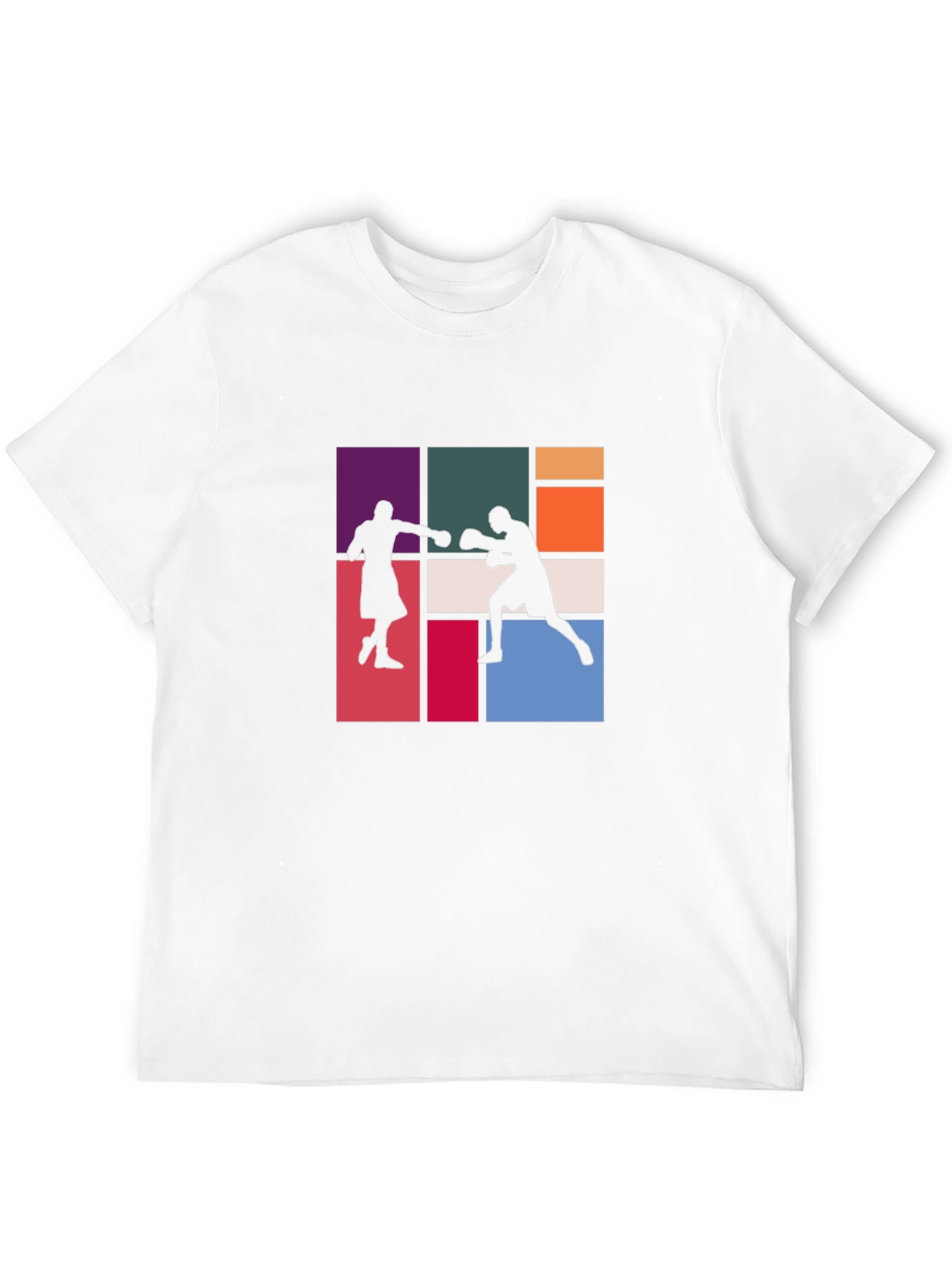 Retro Boxing Silhouette T-Shirt