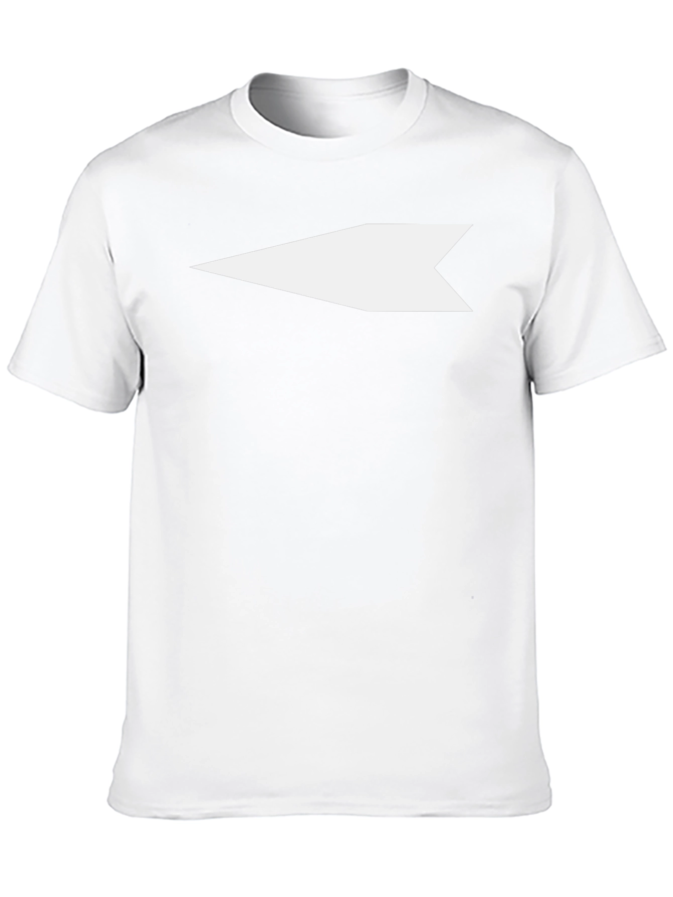 Modern Arrow Graphic T-Shirt - Black