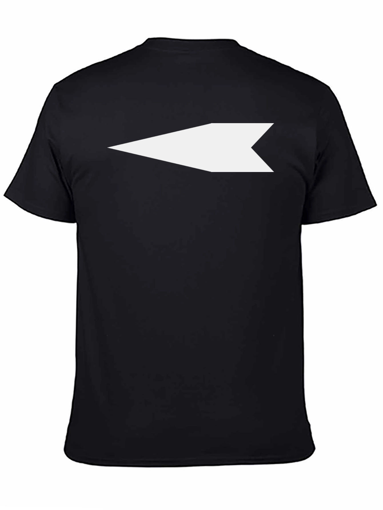 Modern Arrow Graphic T-Shirt - Black