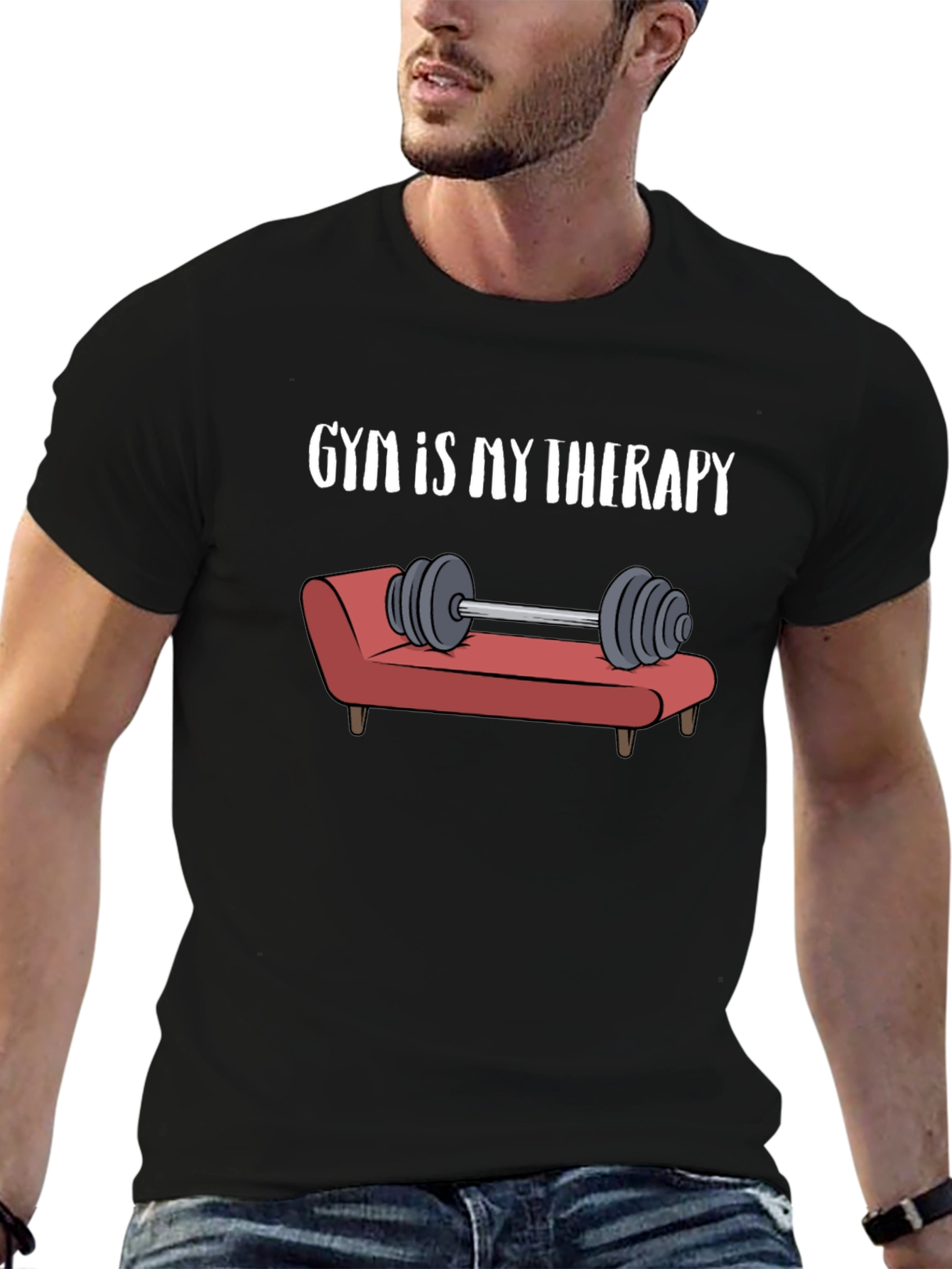 Gym Therapy Graphic T-Shirt