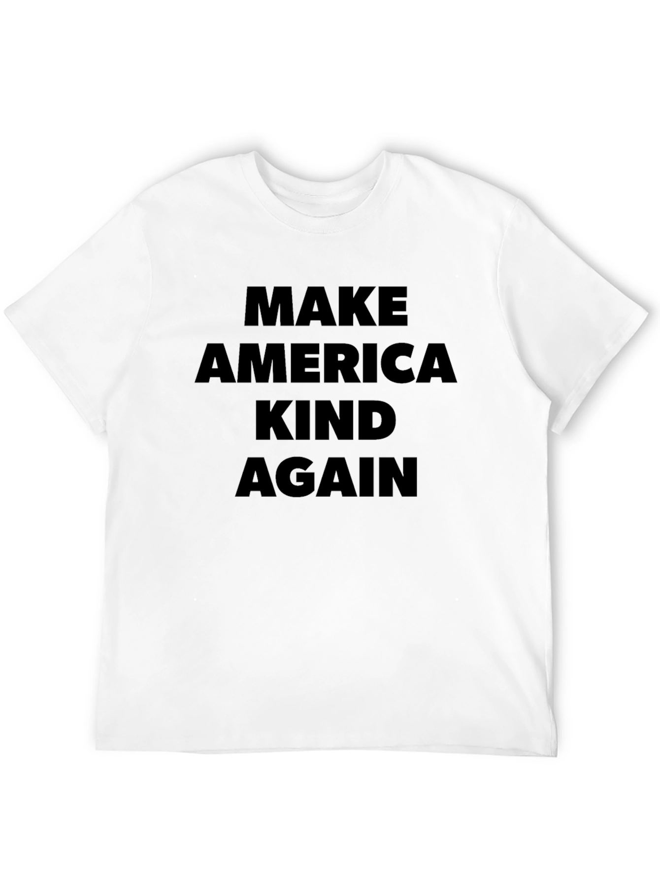 Make America Kind Again Black T-Shirt