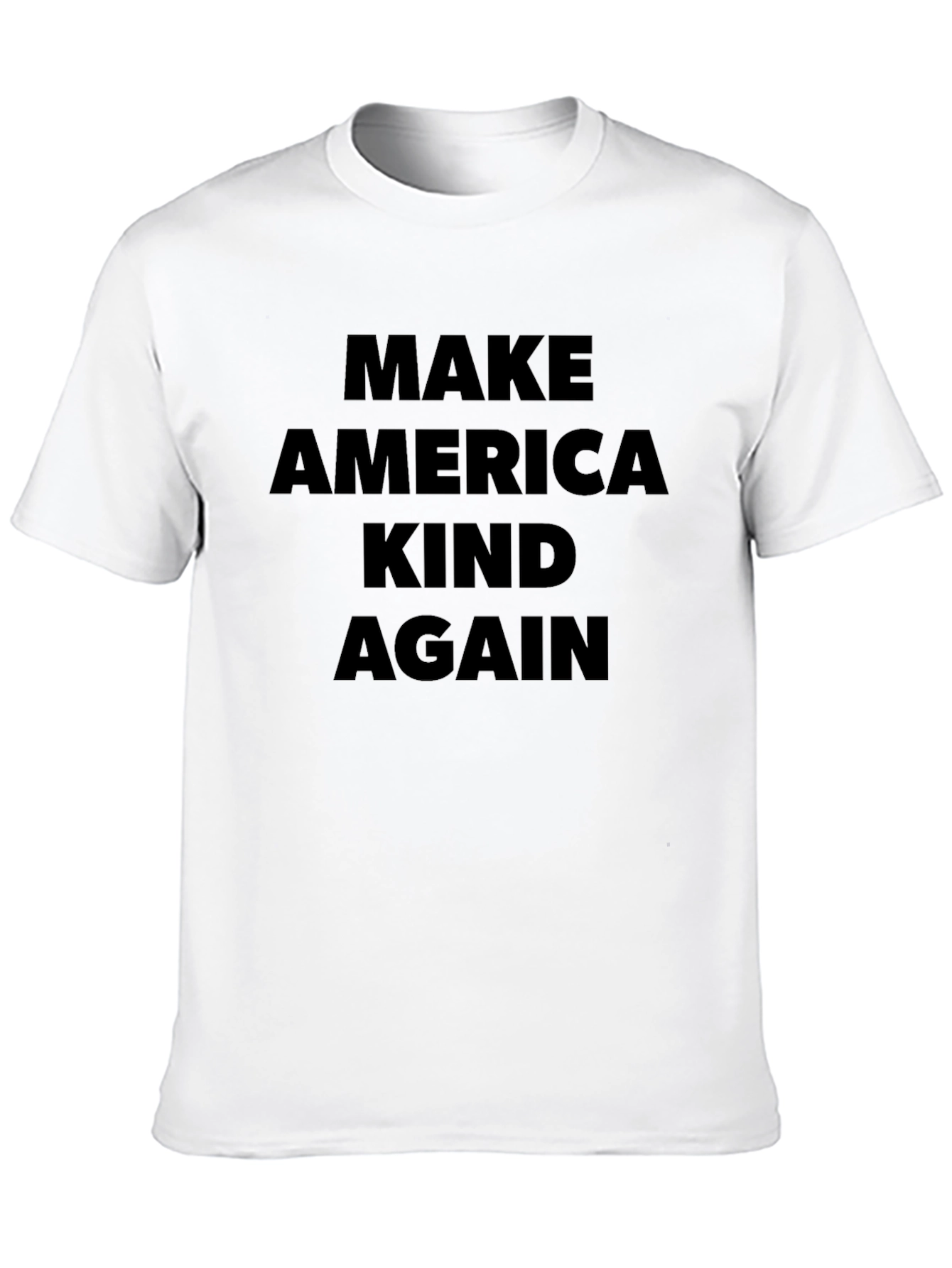 Make America Kind Again Black T-Shirt