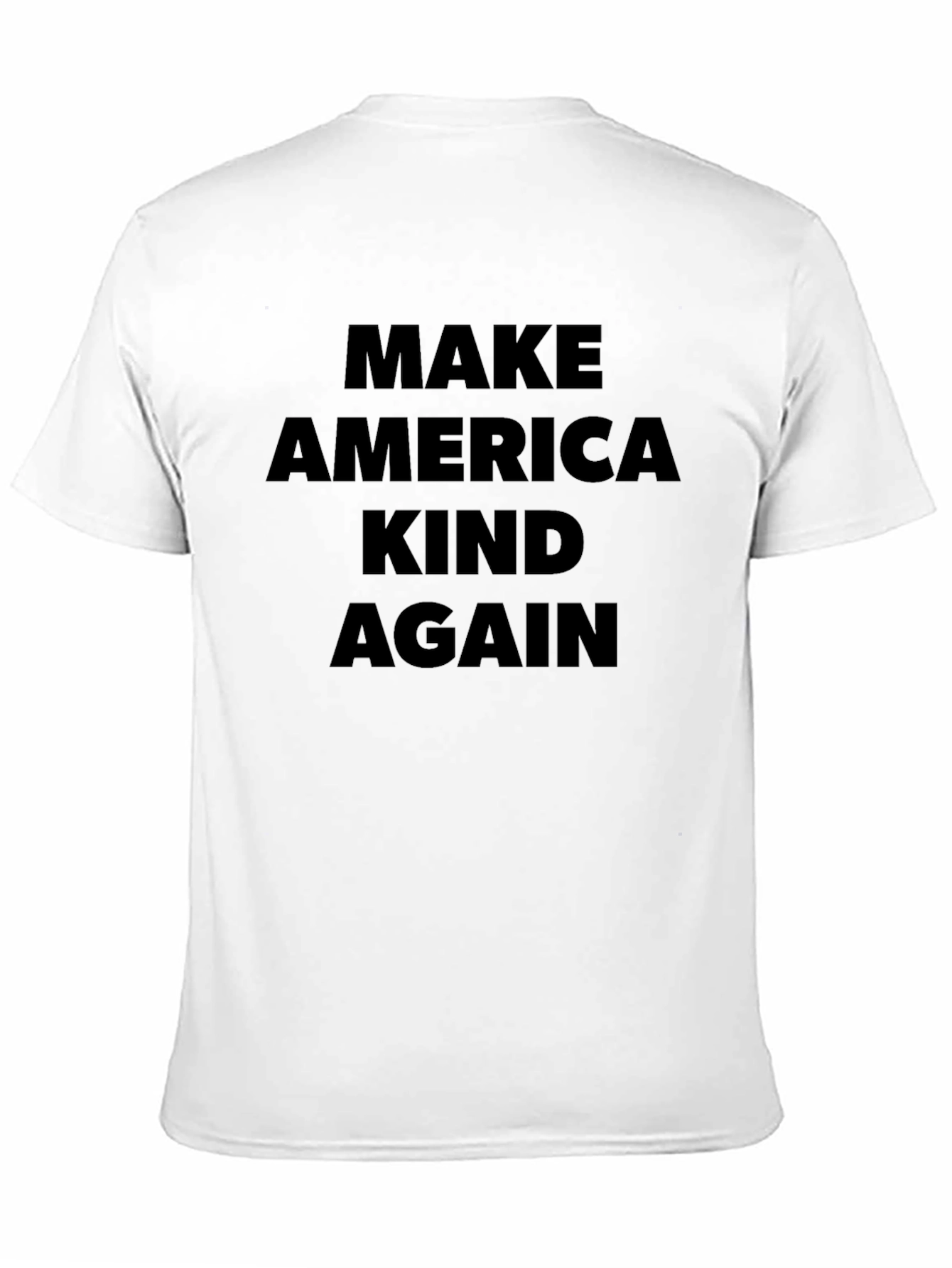 Make America Kind Again Black T-Shirt