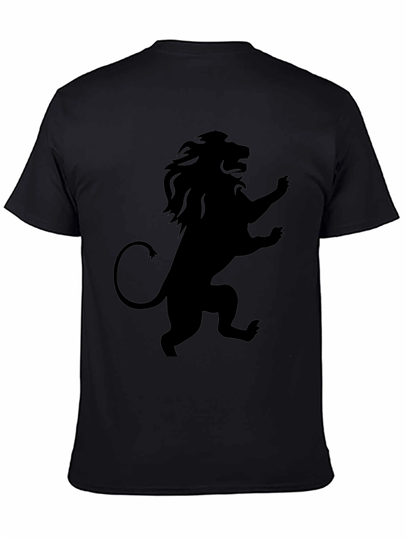 Lion Rampant Graphic T-Shirt - Black