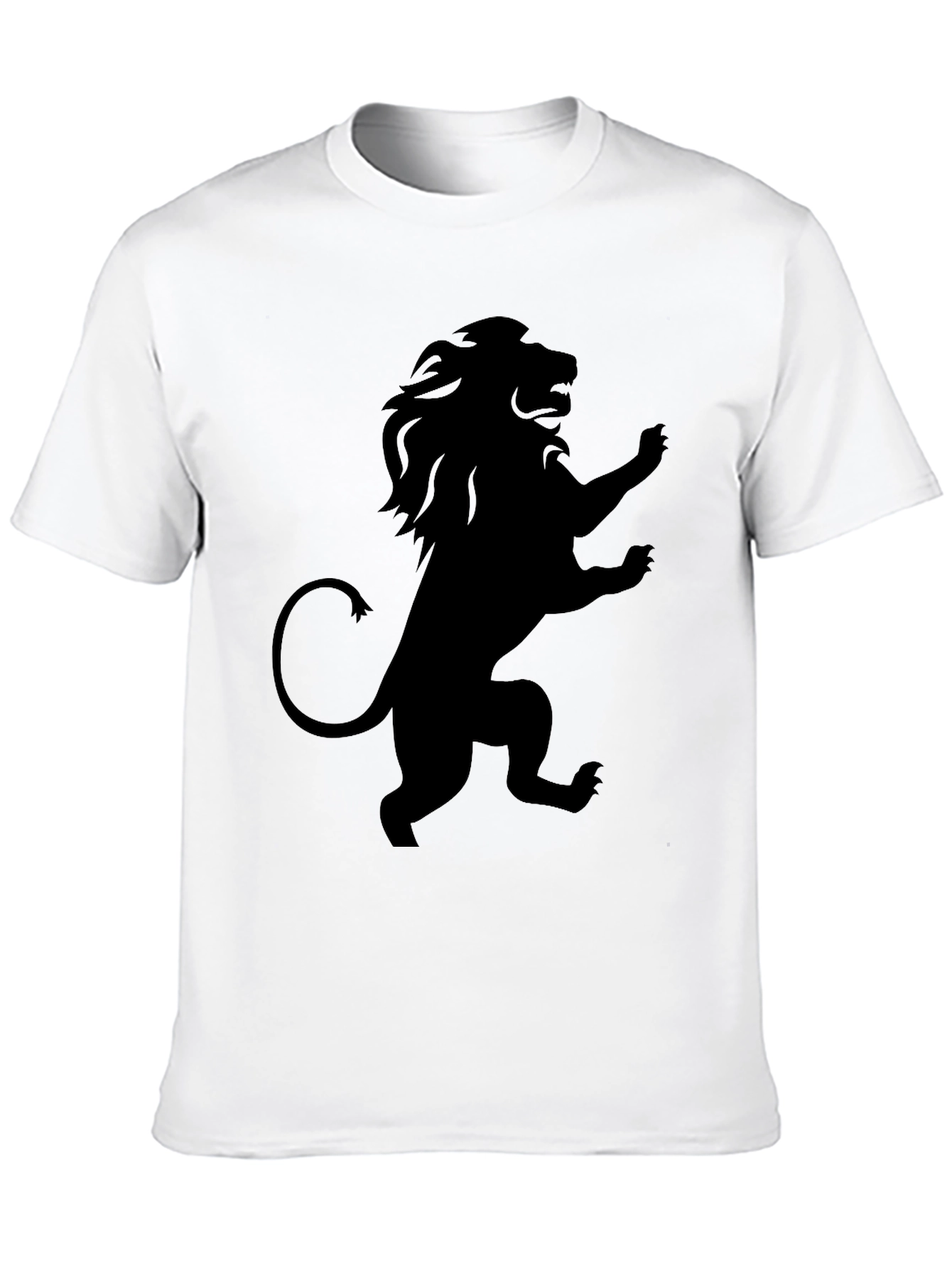 Lion Rampant Graphic T-Shirt - Black