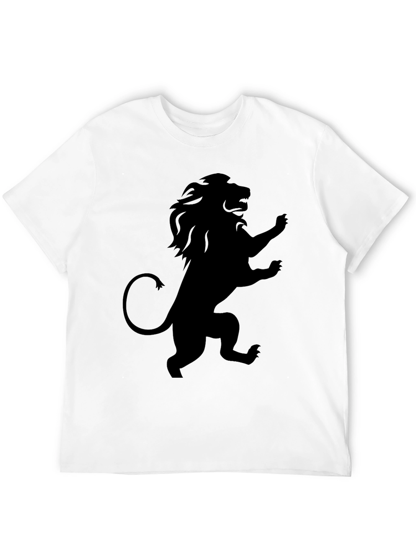 Lion Rampant Graphic T-Shirt - Black