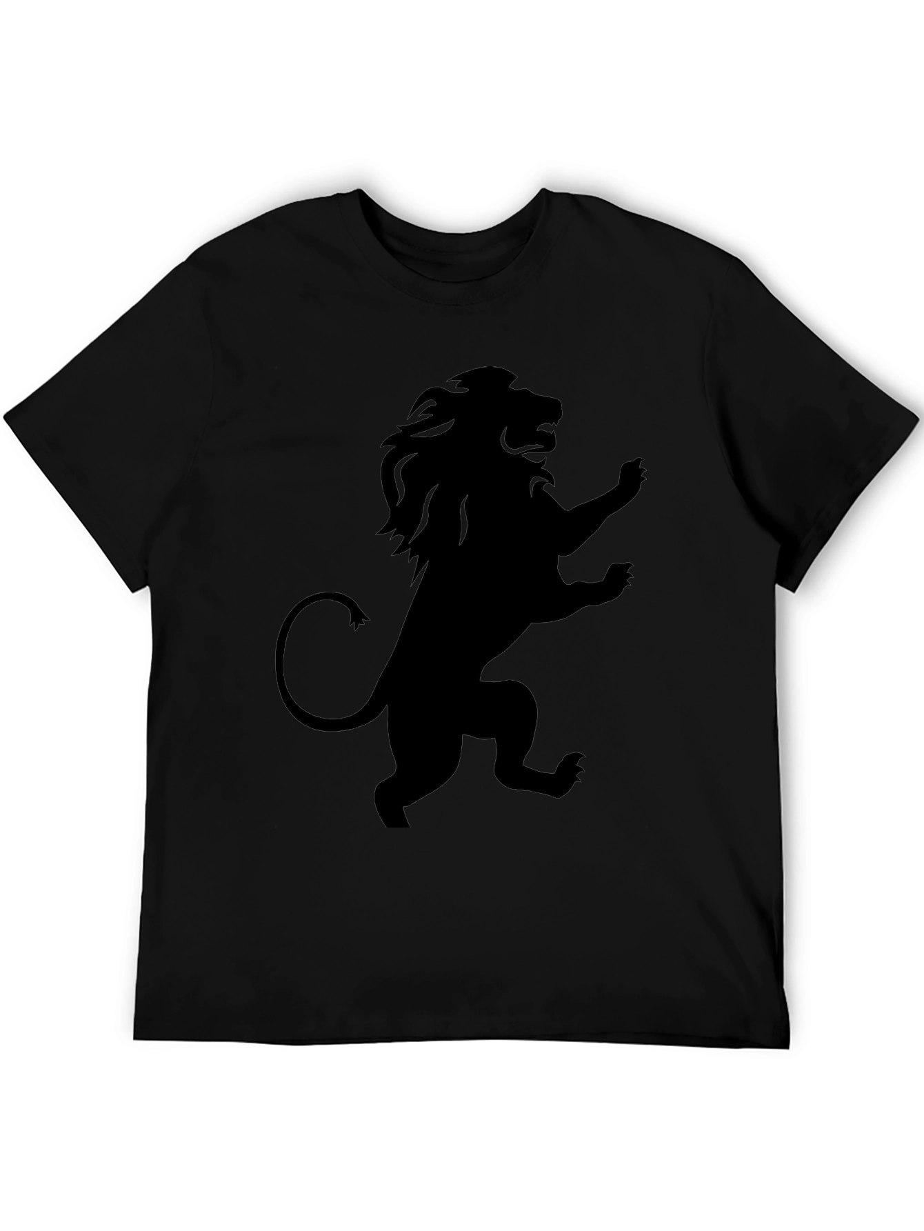 Lion Rampant Graphic T-Shirt - Black