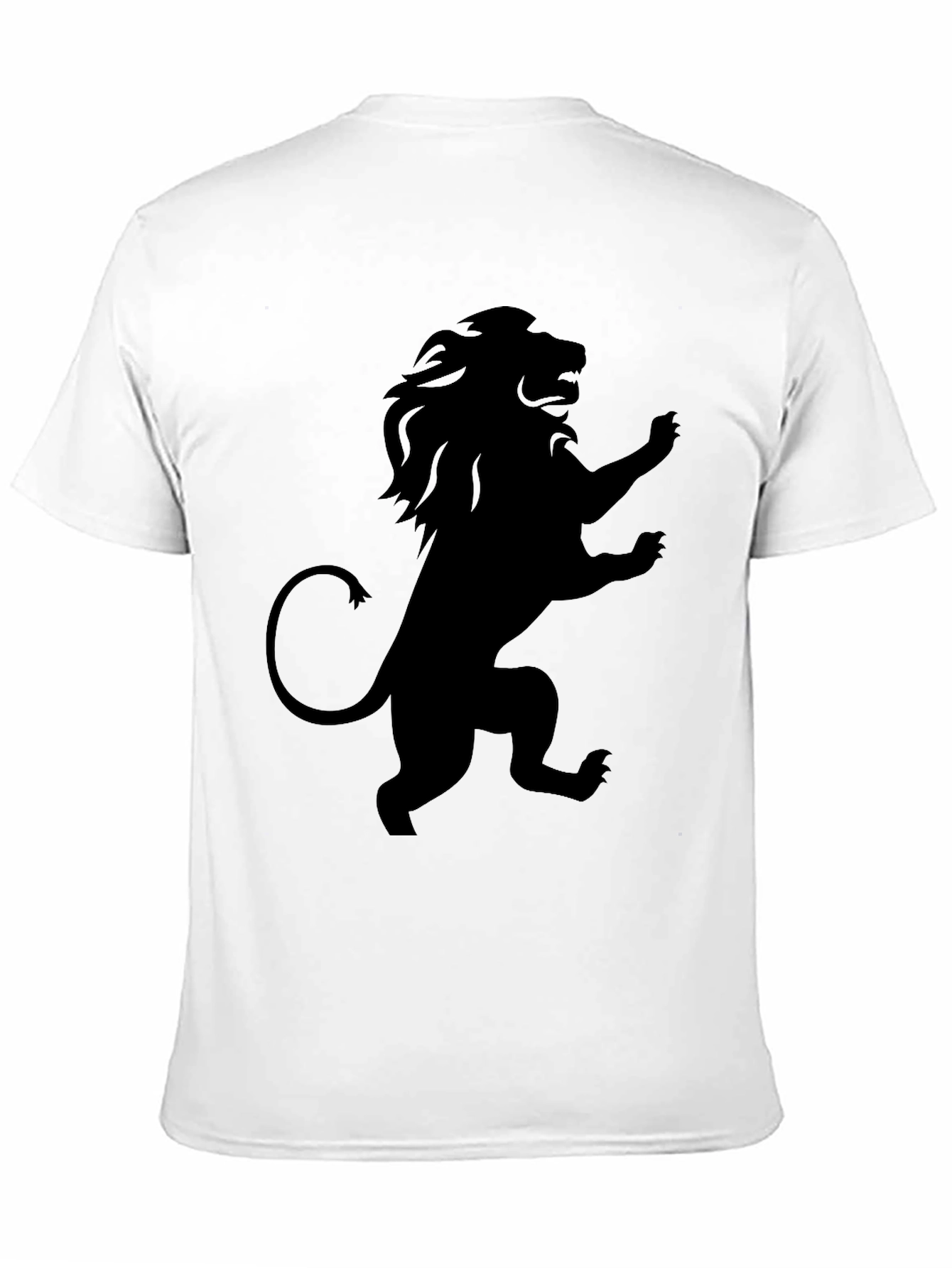 Lion Rampant Graphic T-Shirt - Black