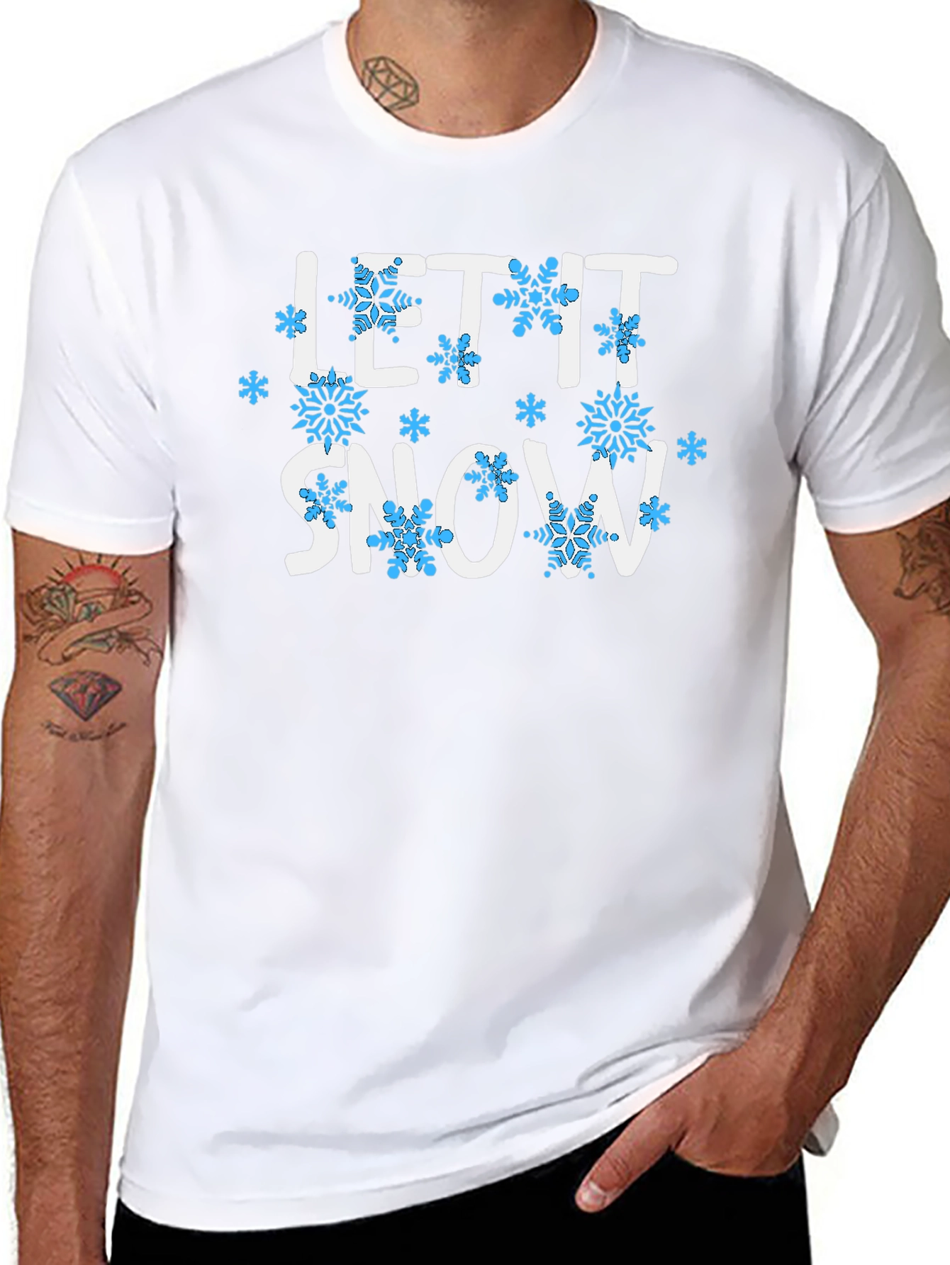 Let It Snow Holiday T-Shirt