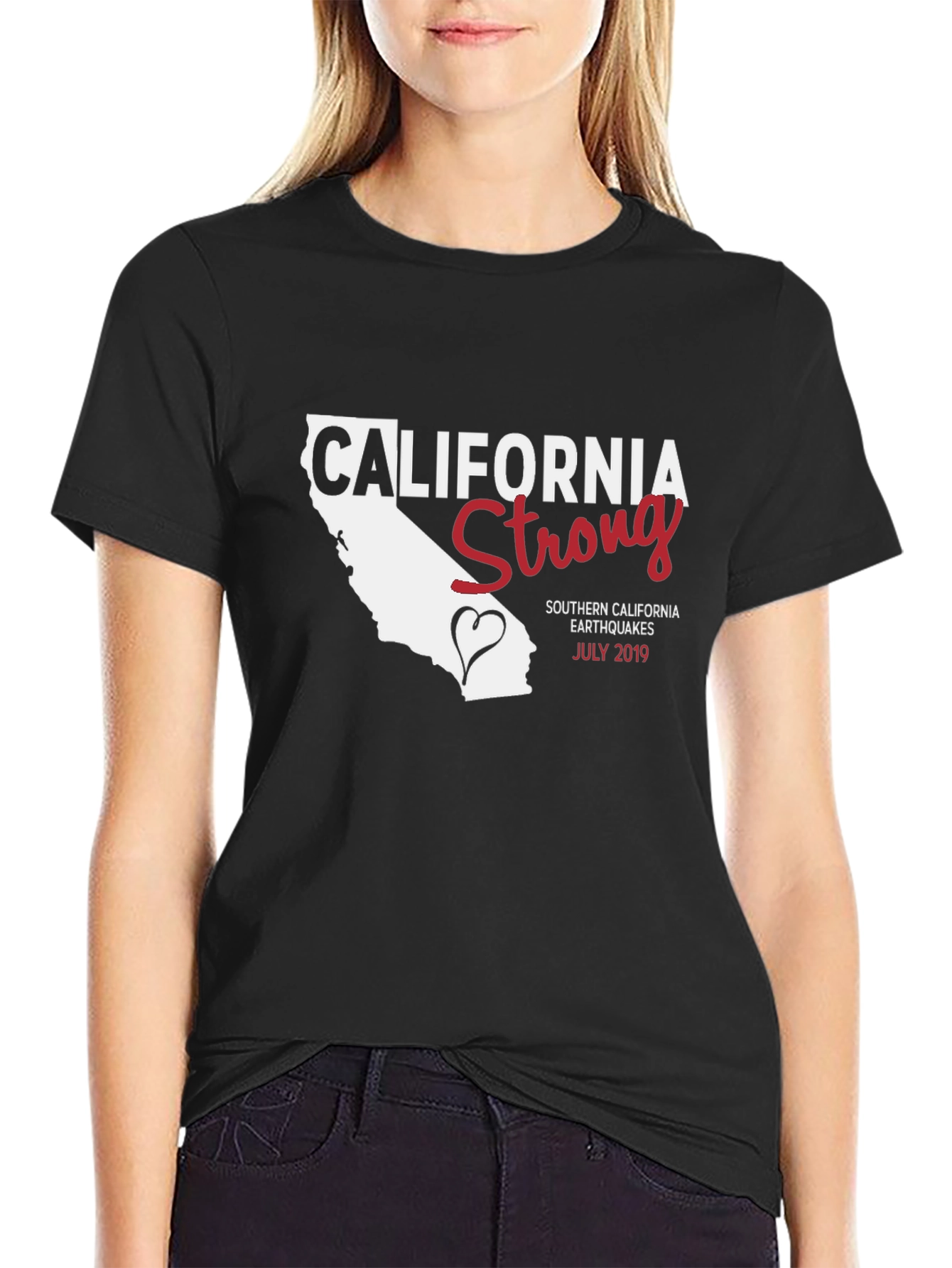 California Strong T-Shirt - Earthquake Relief