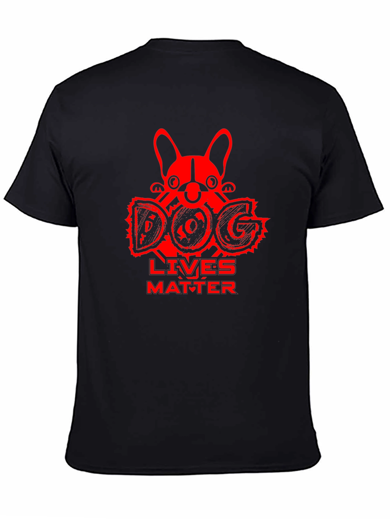 Dog Lives Matter T-Shirt - Black