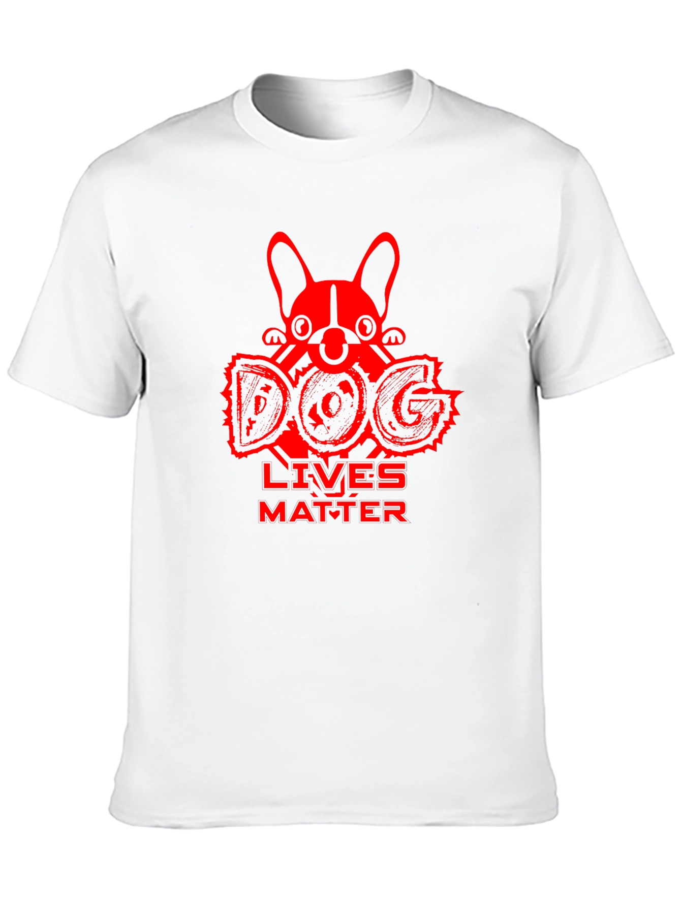 Dog Lives Matter T-Shirt - Black