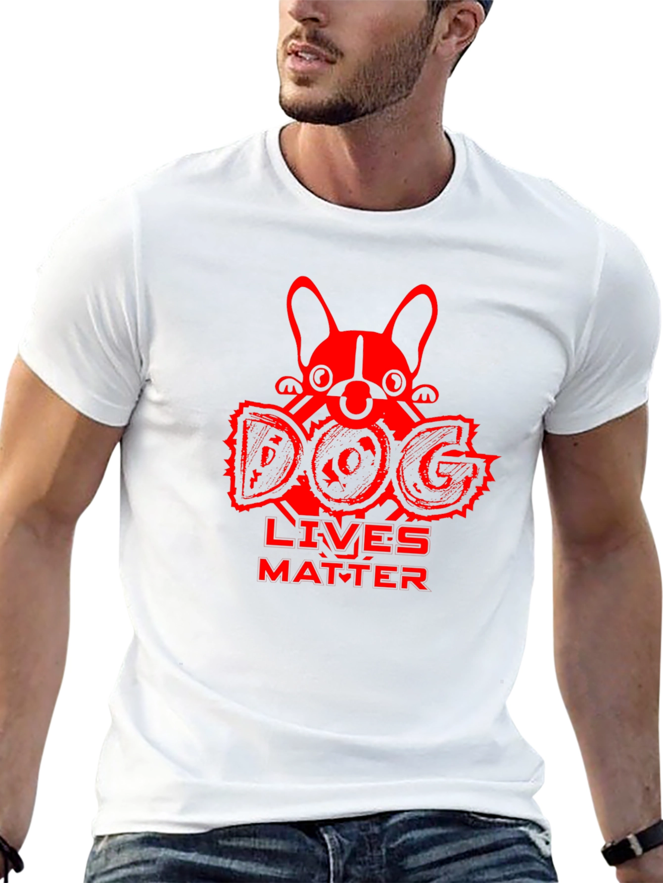Dog Lives Matter T-Shirt - Black