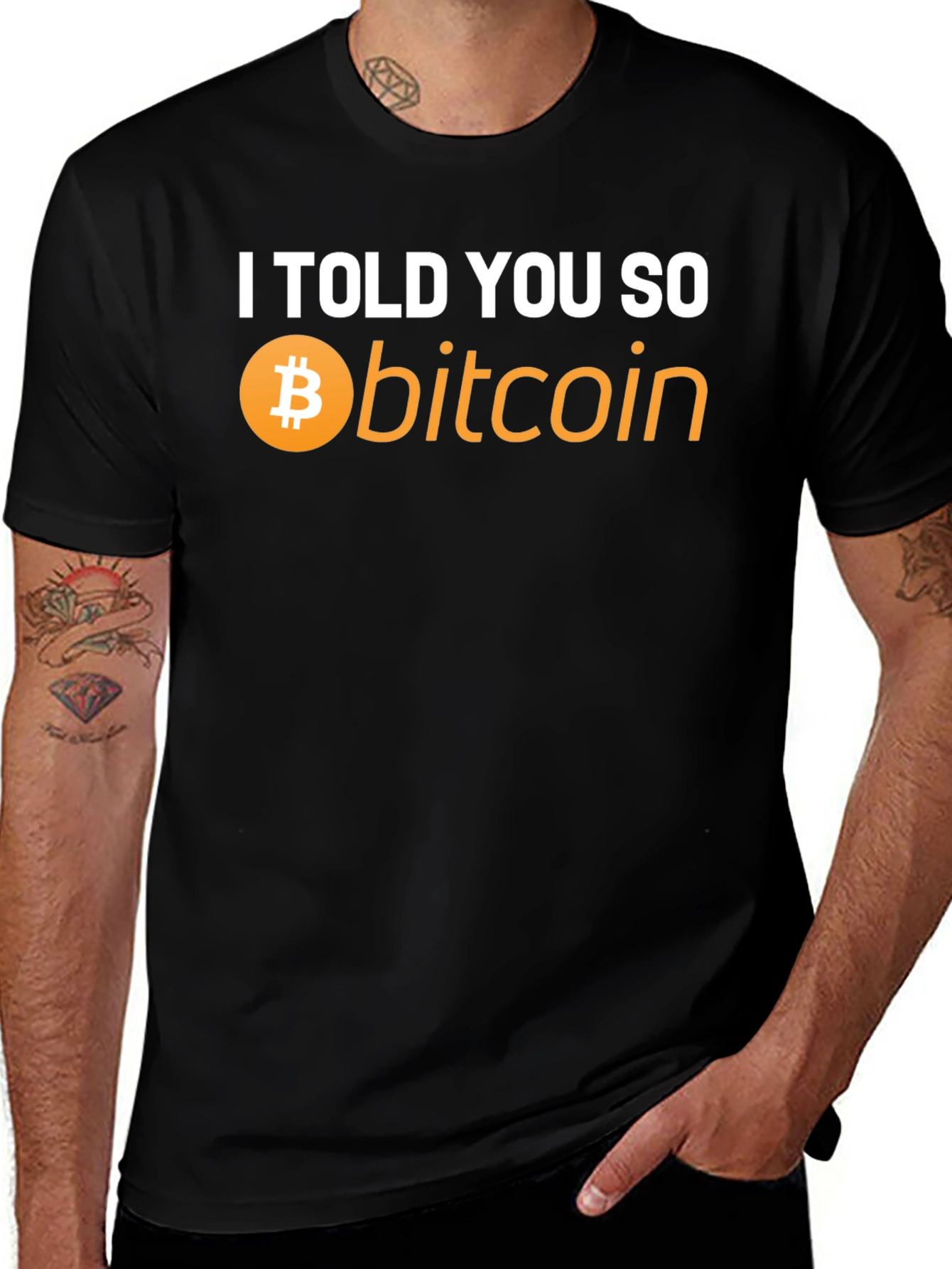 I Told You So Bitcoin T-Shirt - Crypto Hype!