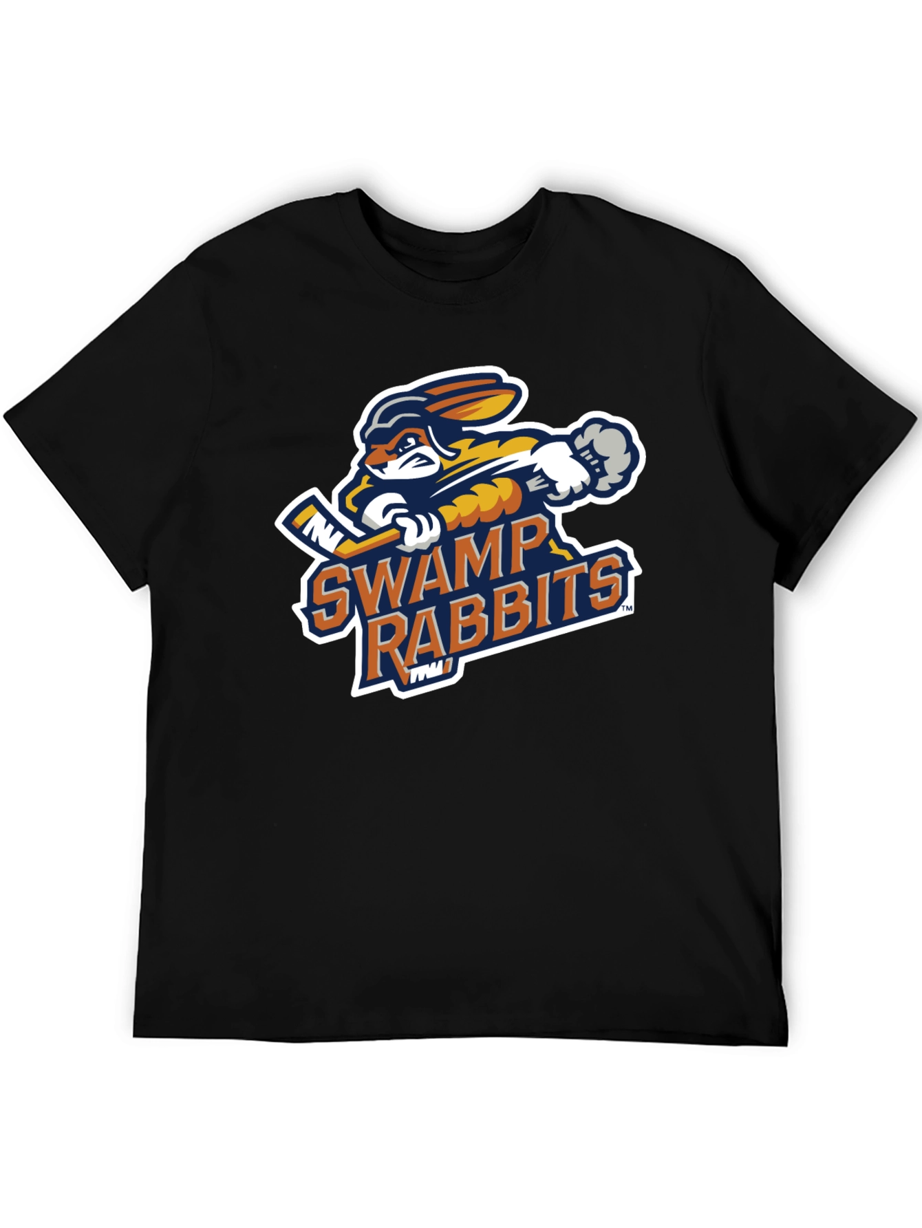 Swamp Rabbits Hockey T-Shirt - Black