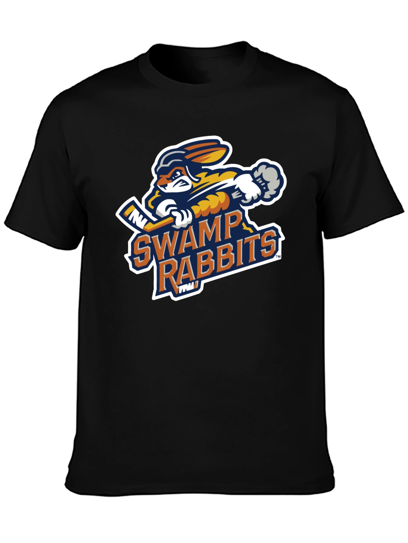 Swamp Rabbits Hockey T-Shirt - Black