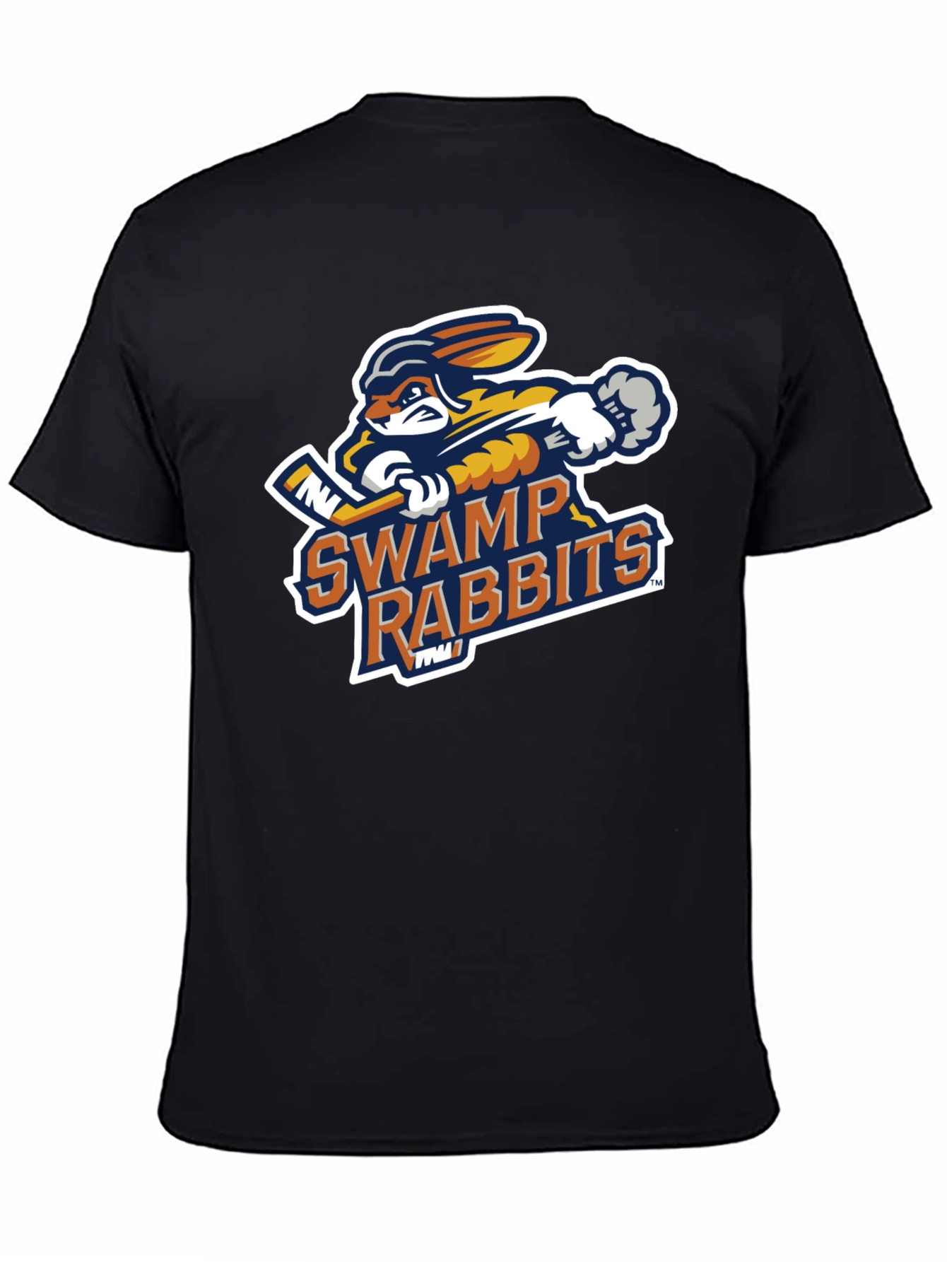 Swamp Rabbits Hockey T-Shirt - Black