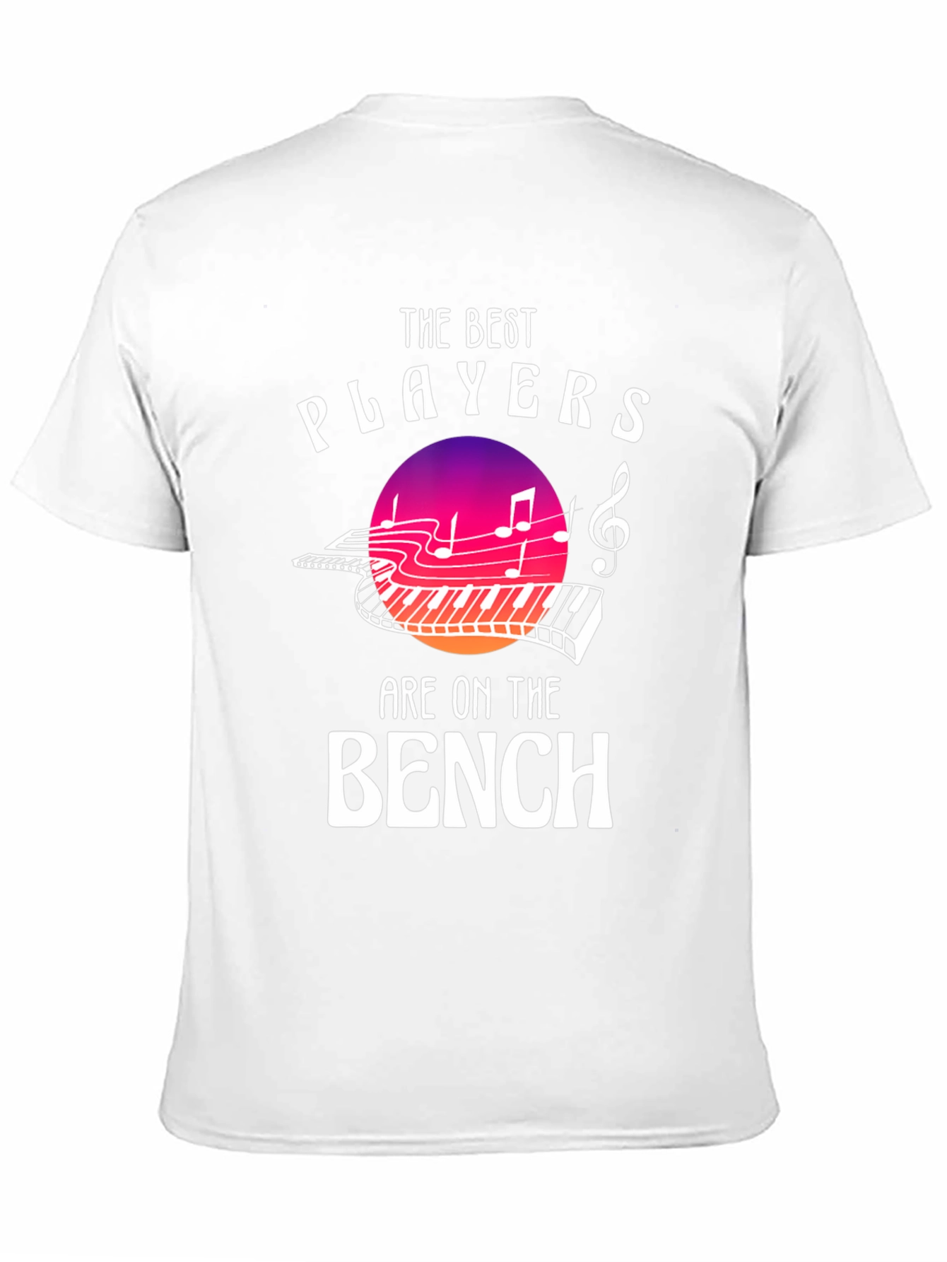 The Best Players are on the Bench Music T-Shirt