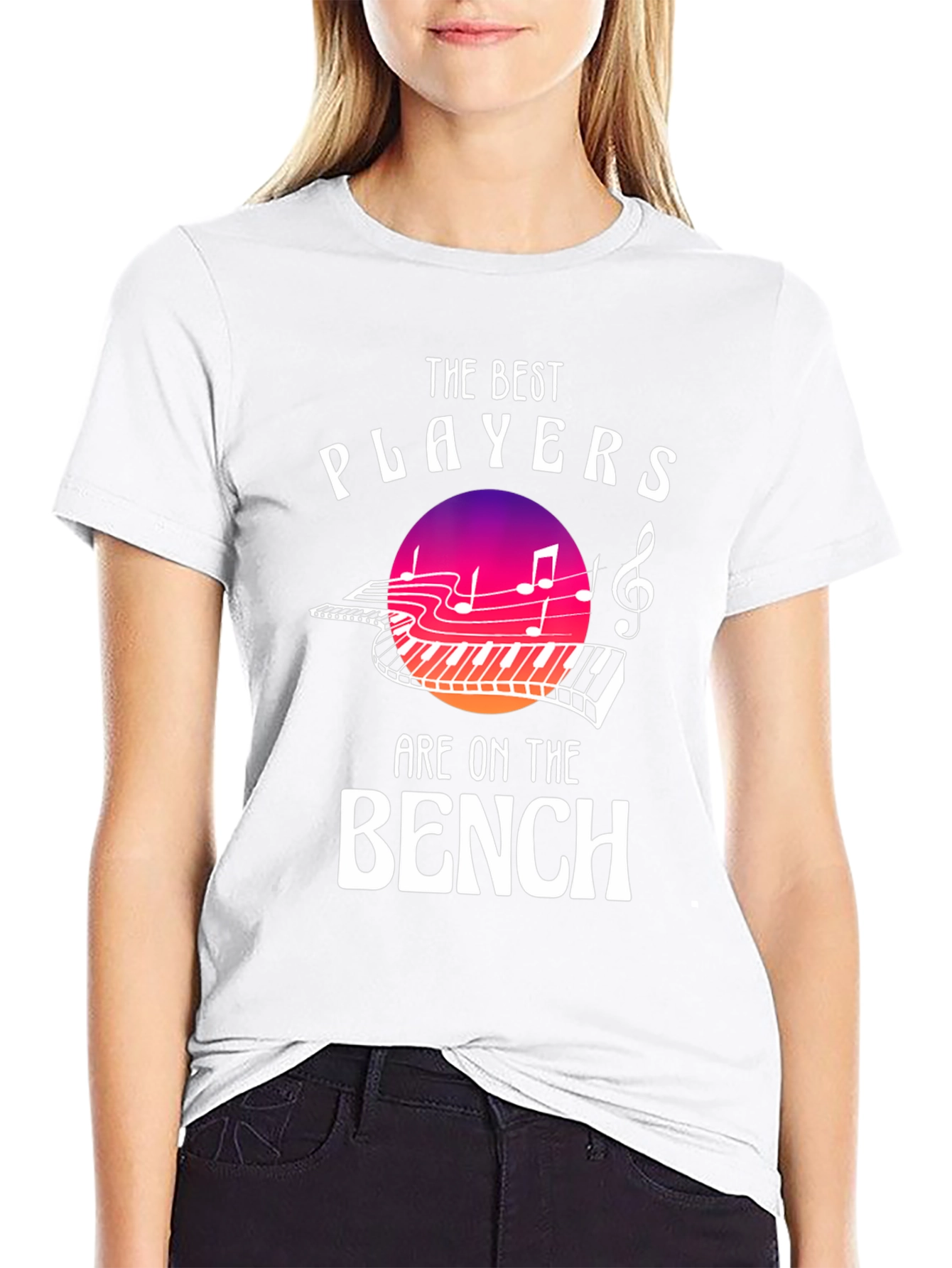 The Best Players are on the Bench Music T-Shirt
