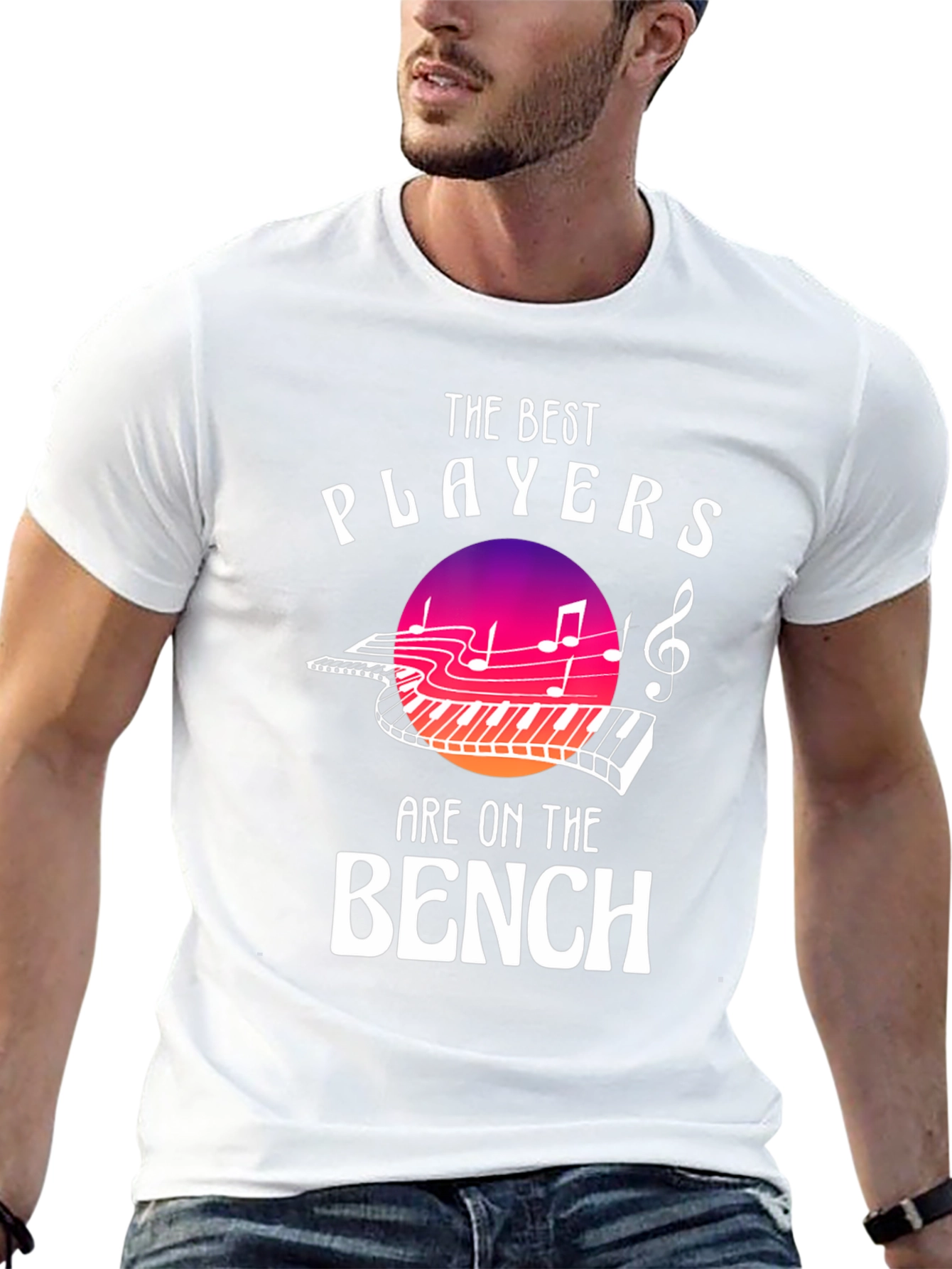 The Best Players are on the Bench Music T-Shirt