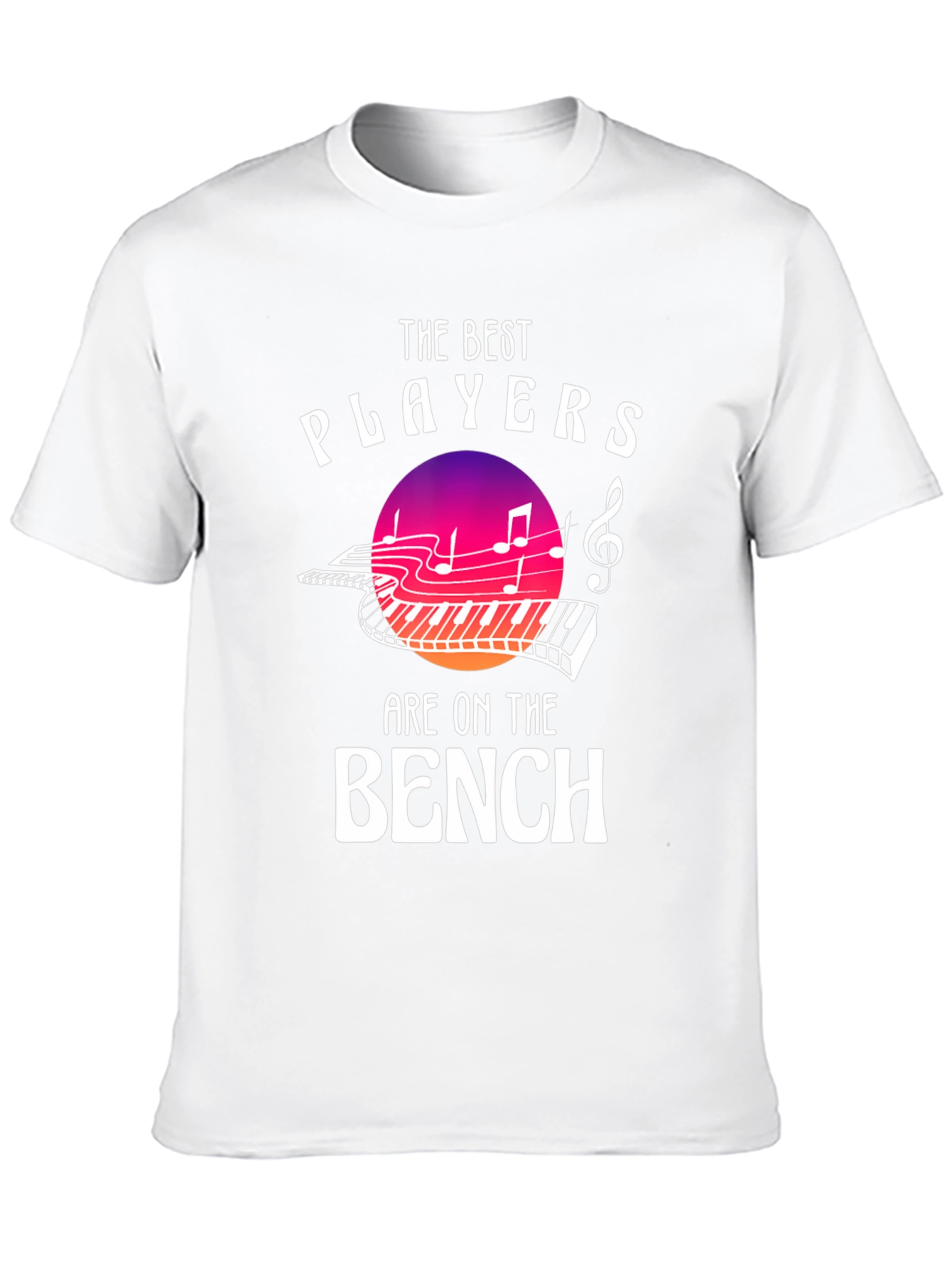 The Best Players are on the Bench Music T-Shirt