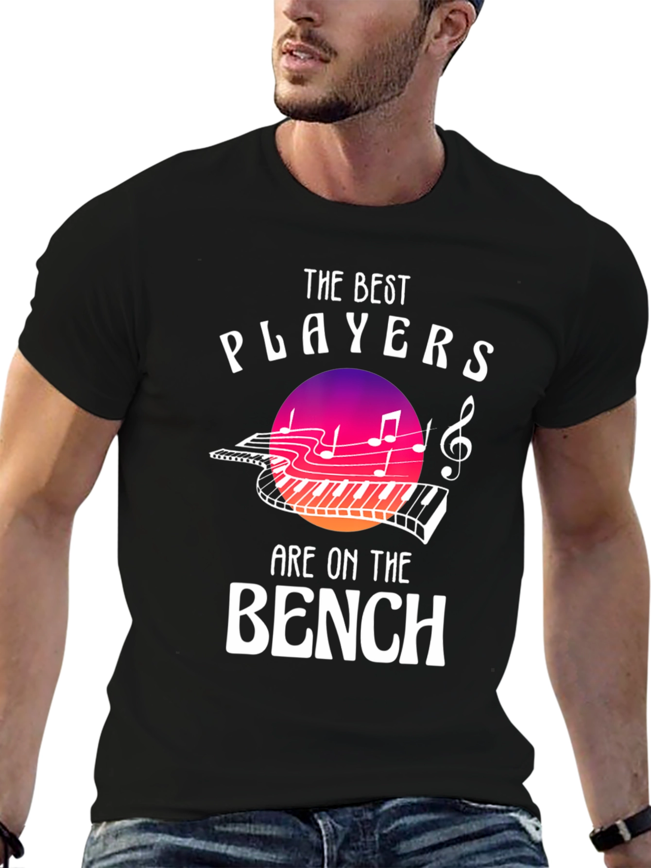 The Best Players are on the Bench Music T-Shirt
