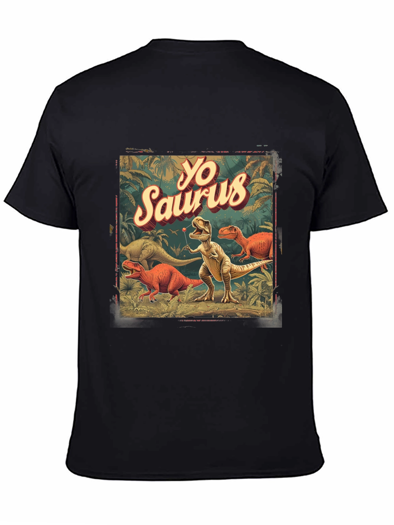 Yo Saurus Dinosaur Graphic Tee
