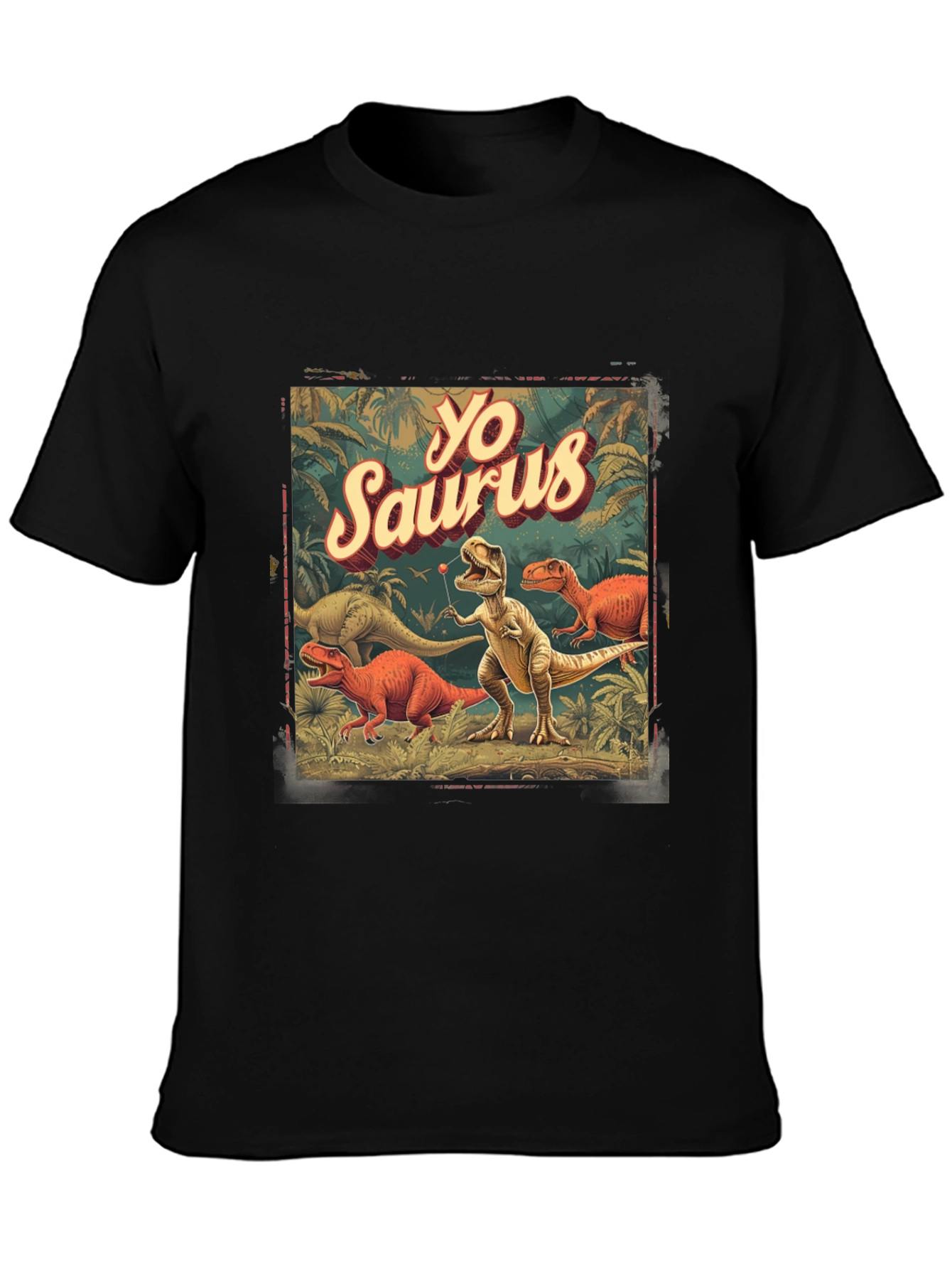Yo Saurus Dinosaur Graphic Tee