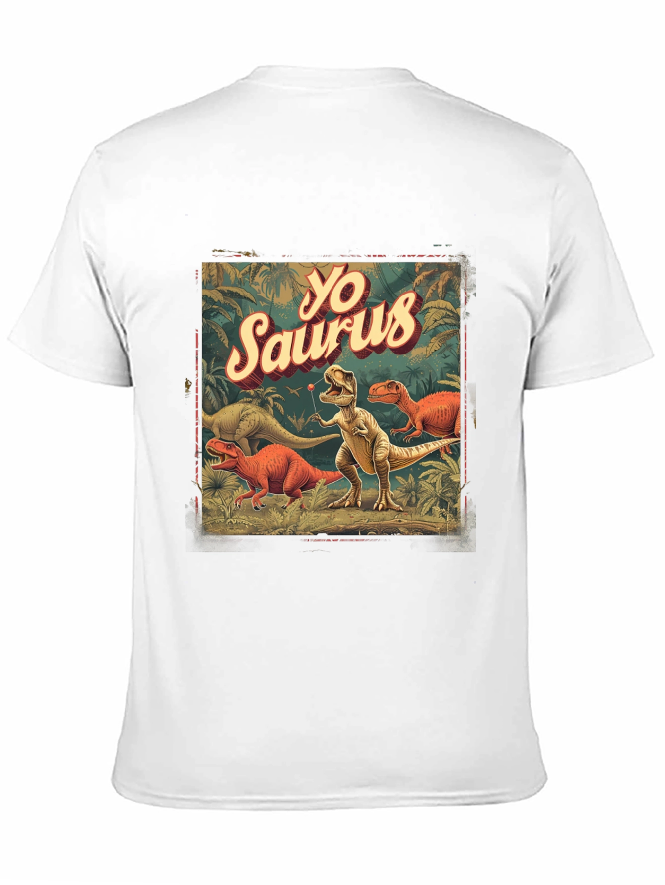 Yo Saurus Dinosaur Graphic Tee