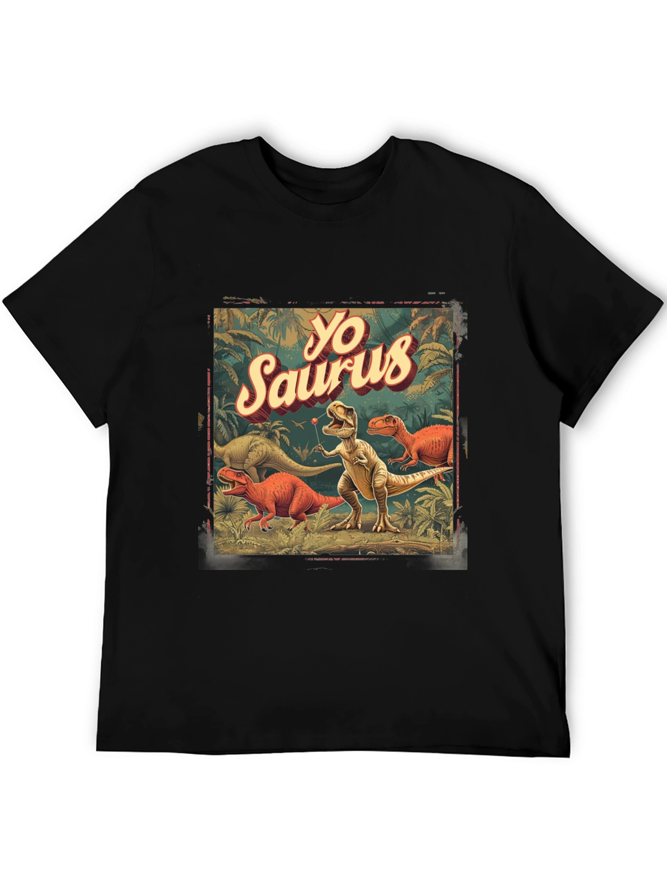 Yo Saurus Dinosaur Graphic Tee