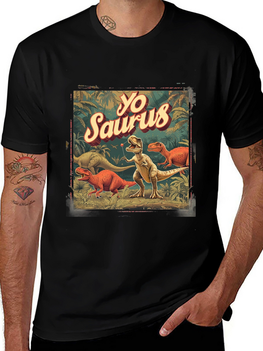 Yo Saurus Dinosaur Graphic Tee