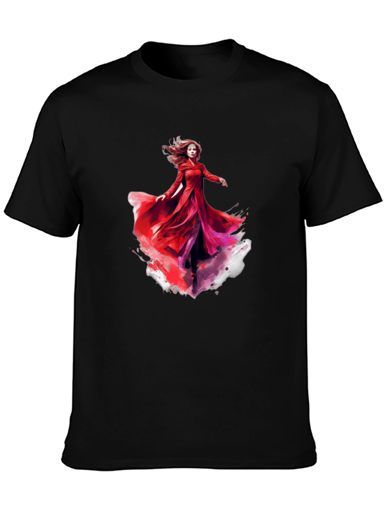 Scarlet Witch Graphic Tee - Mens Black T-Shirt