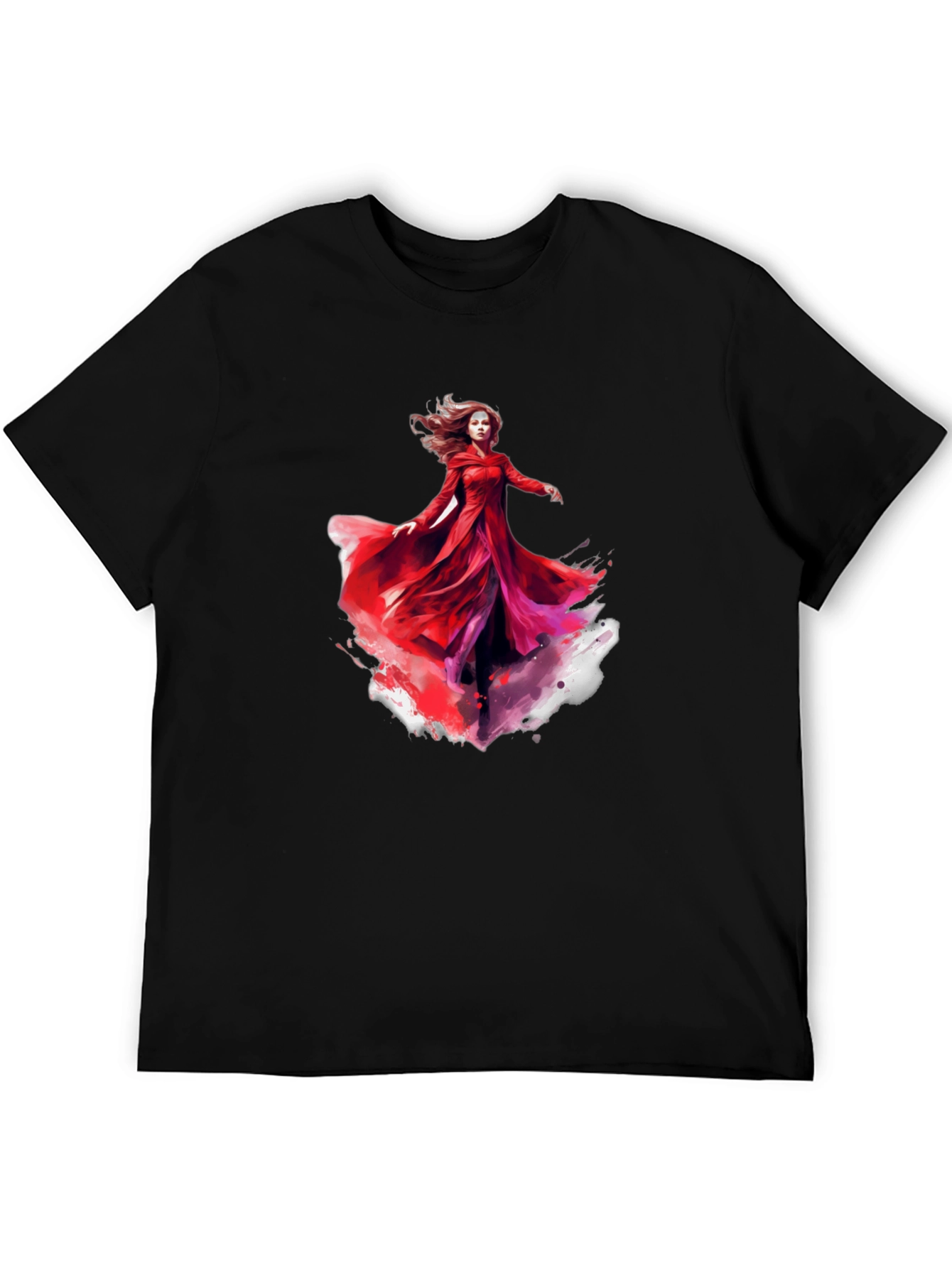 Scarlet Witch Graphic Tee - Mens Black T-Shirt