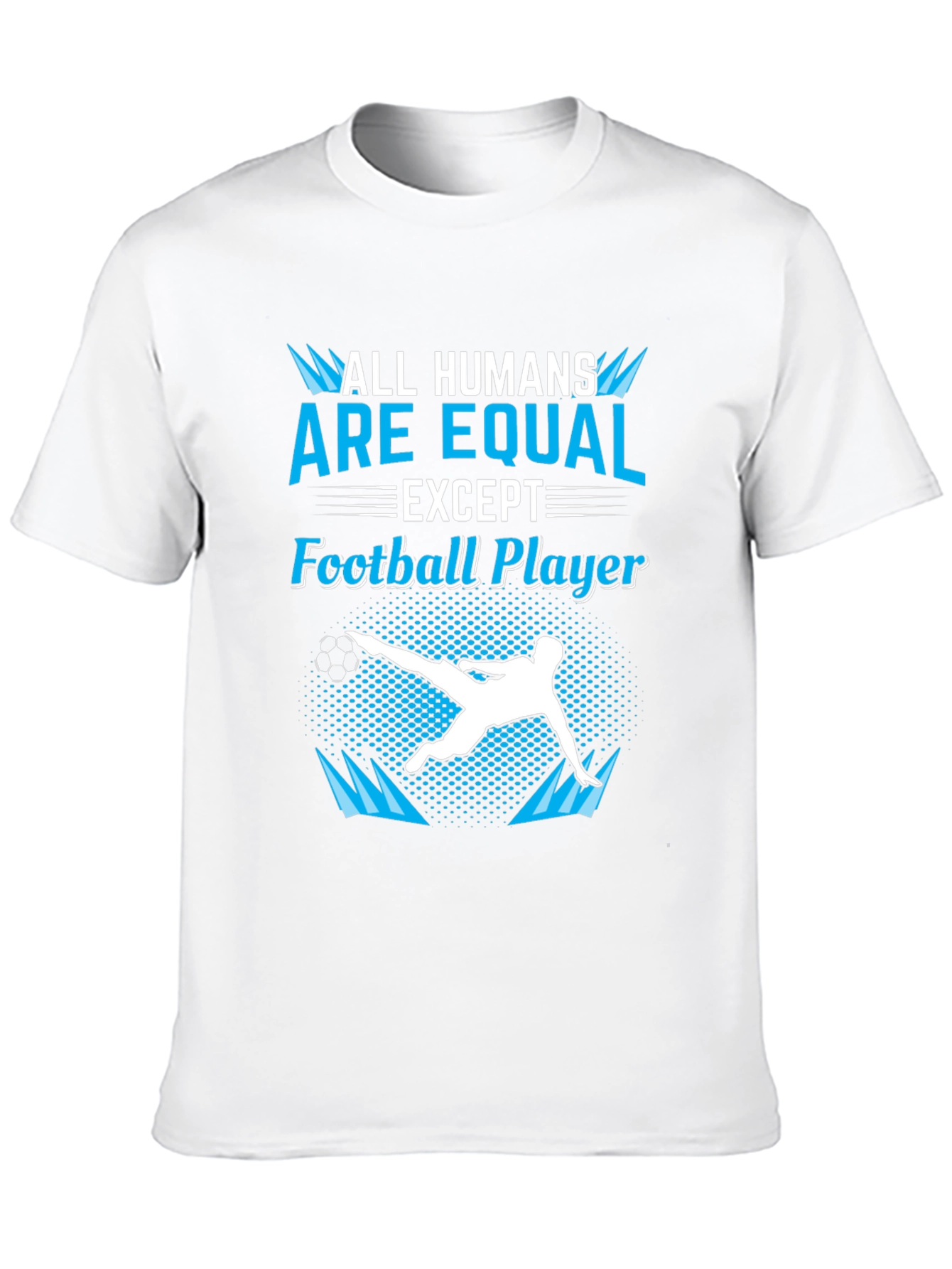 Funny Football Player Graphic T-Shirt