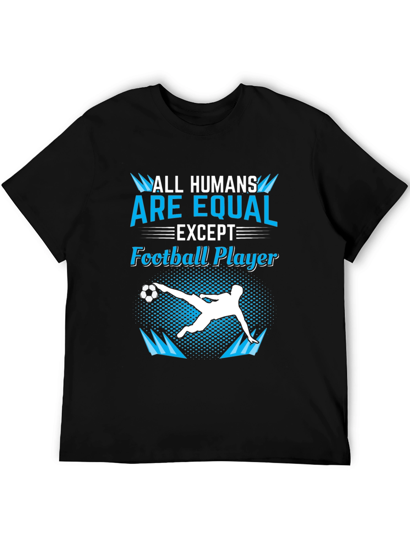 Funny Football Player Graphic T-Shirt
