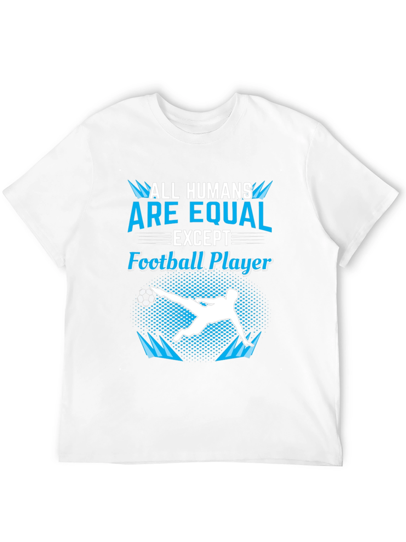 Funny Football Player Graphic T-Shirt