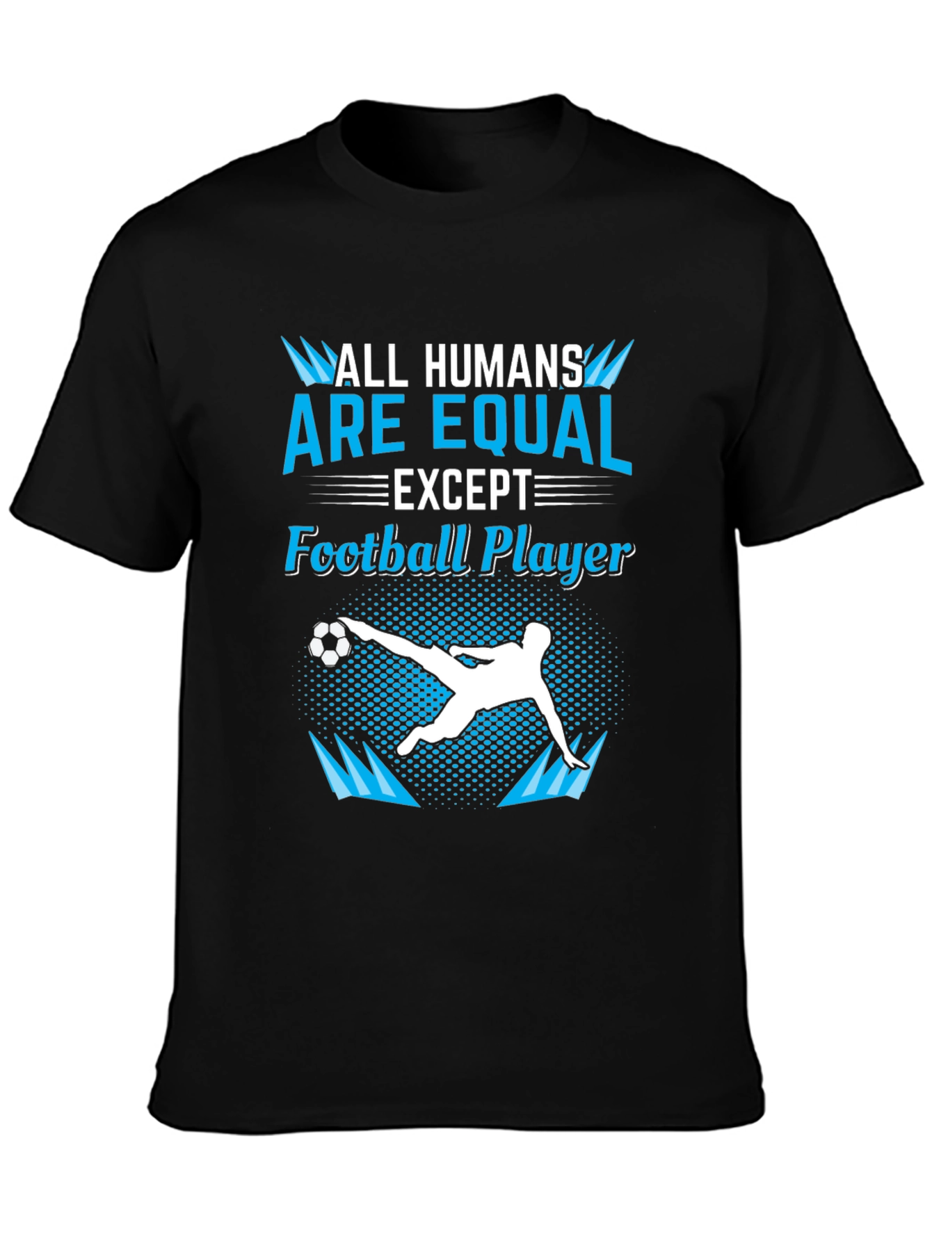 Funny Football Player Graphic T-Shirt
