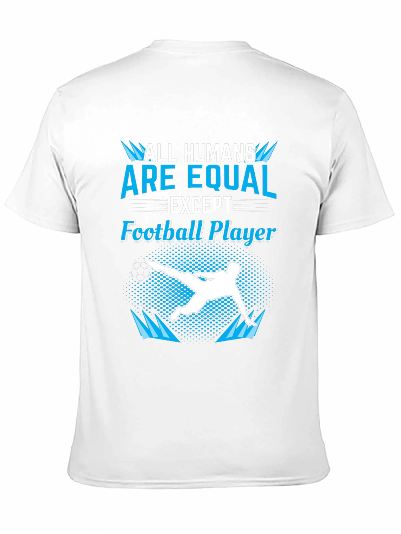 Funny Football Player Graphic T-Shirt