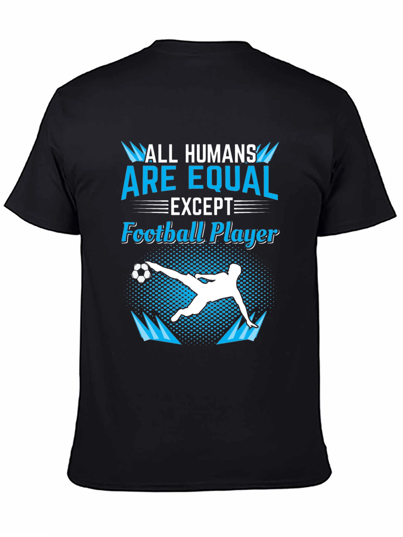 Funny Football Player Graphic T-Shirt