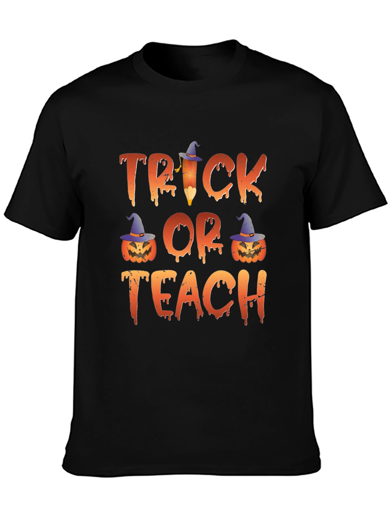 Trick or Teach Halloween T-Shirt