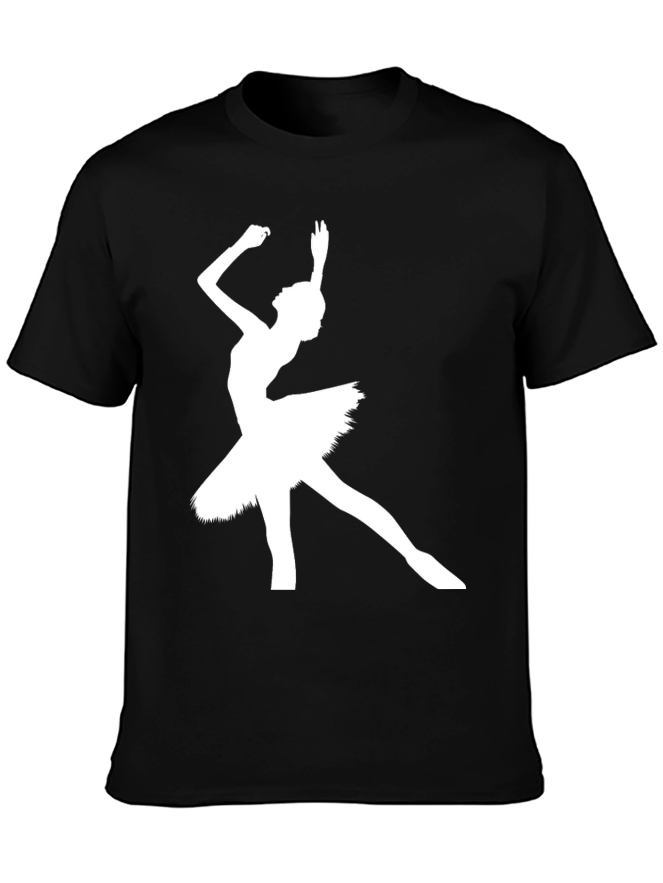 Ballerina Graphic Tee - Black T-Shirt