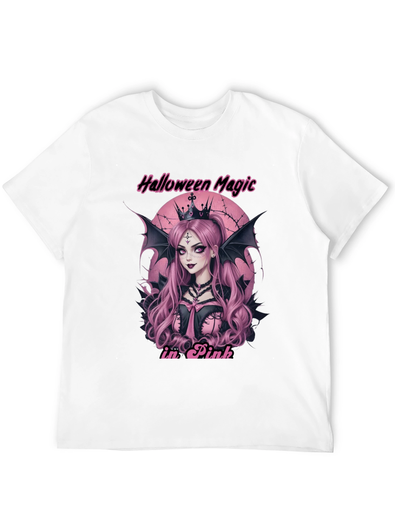 Halloween Magic in Pink T-Shirt