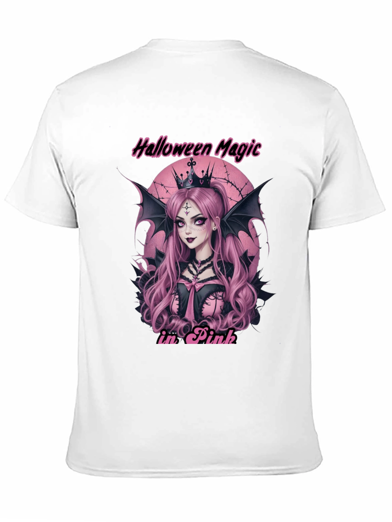 Halloween Magic in Pink T-Shirt