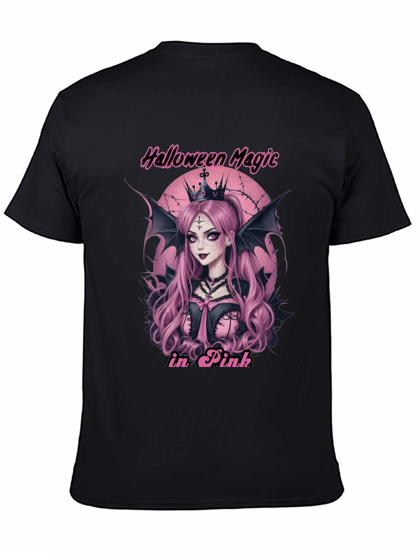 Halloween Magic in Pink T-Shirt