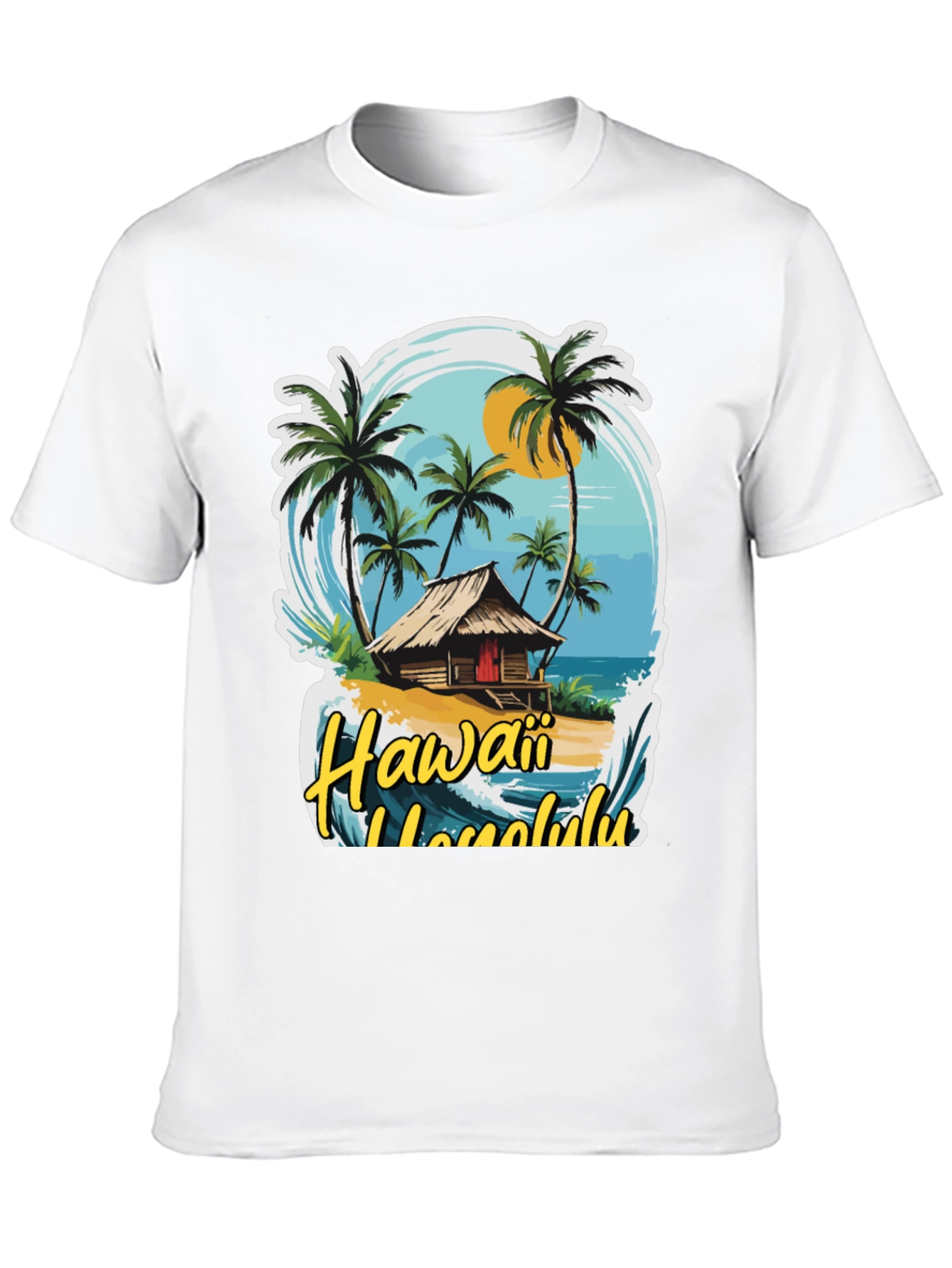 Hawaii Honolulu Graphic T-Shirt