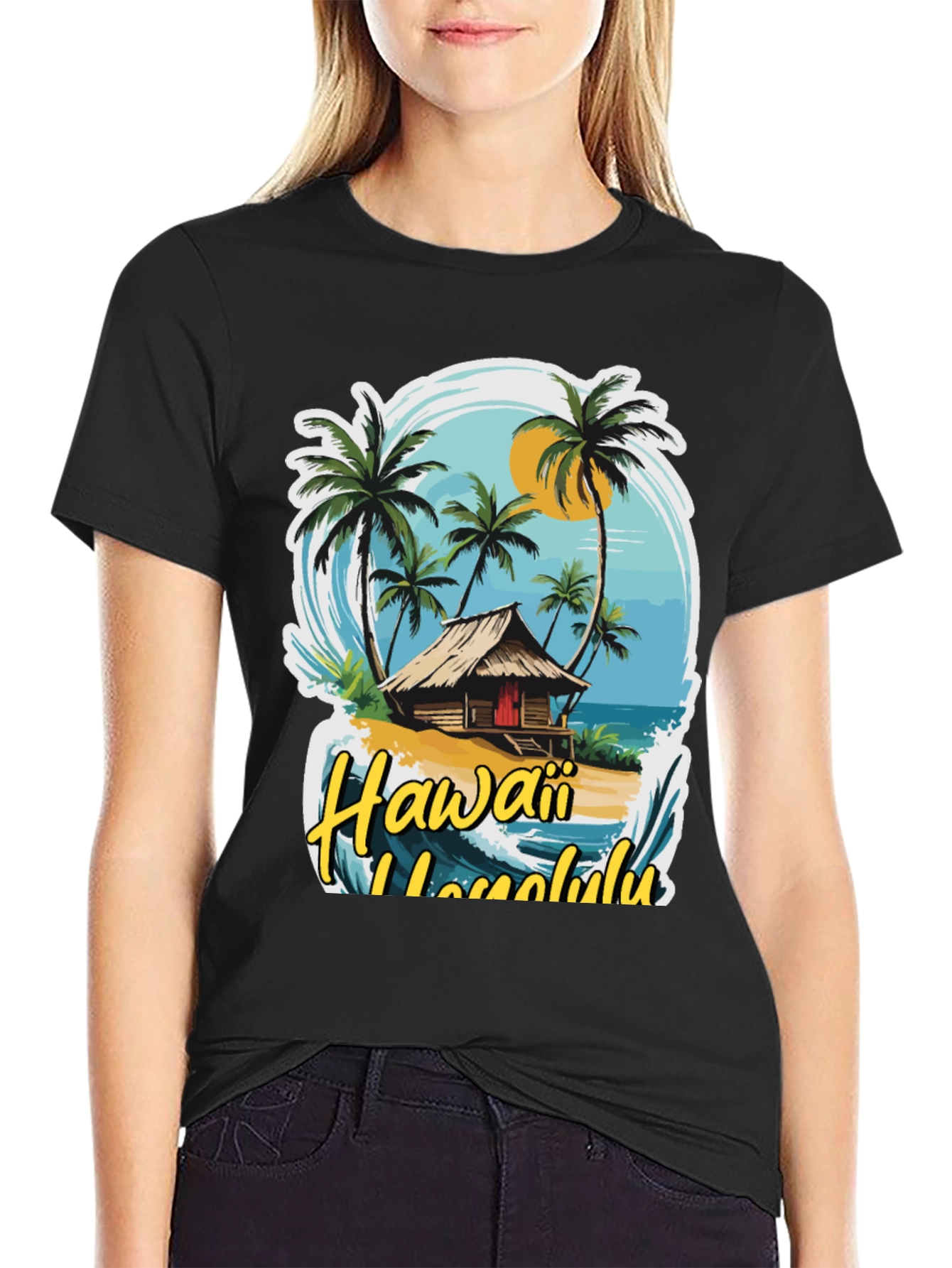 Hawaii Honolulu Graphic T-Shirt