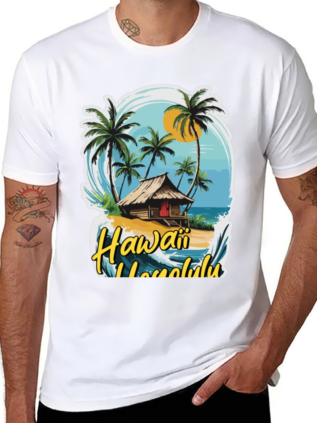 Hawaii Honolulu Graphic T-Shirt